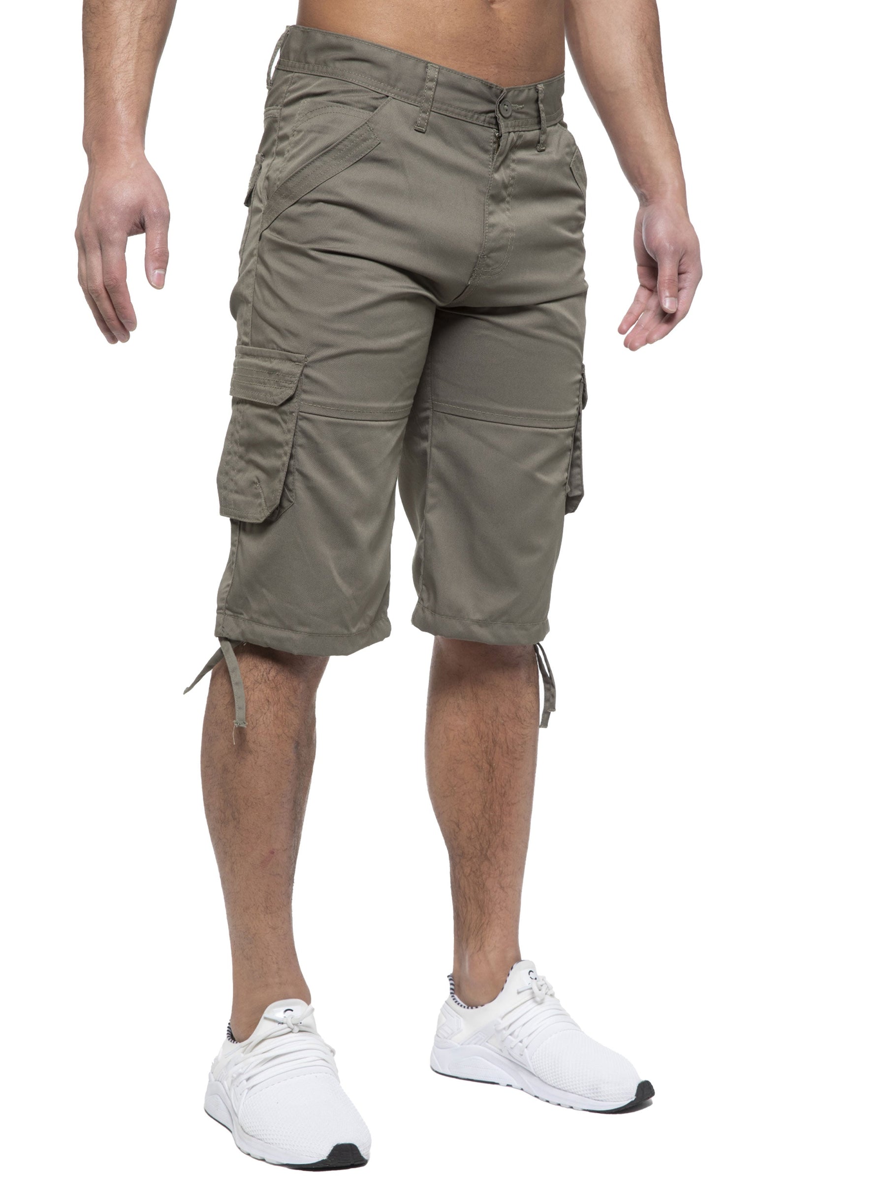 EZS426 SHORTS Enzo | Mens Cargo Combat Shorts ENZO RAWDENIM