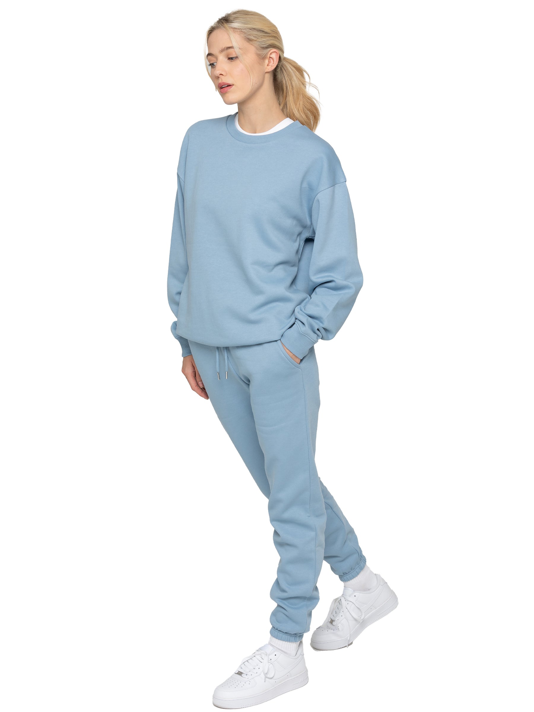 EZLSW589 Enzo | Womens Oversized Sweatshirt ENZO RAWDENIM