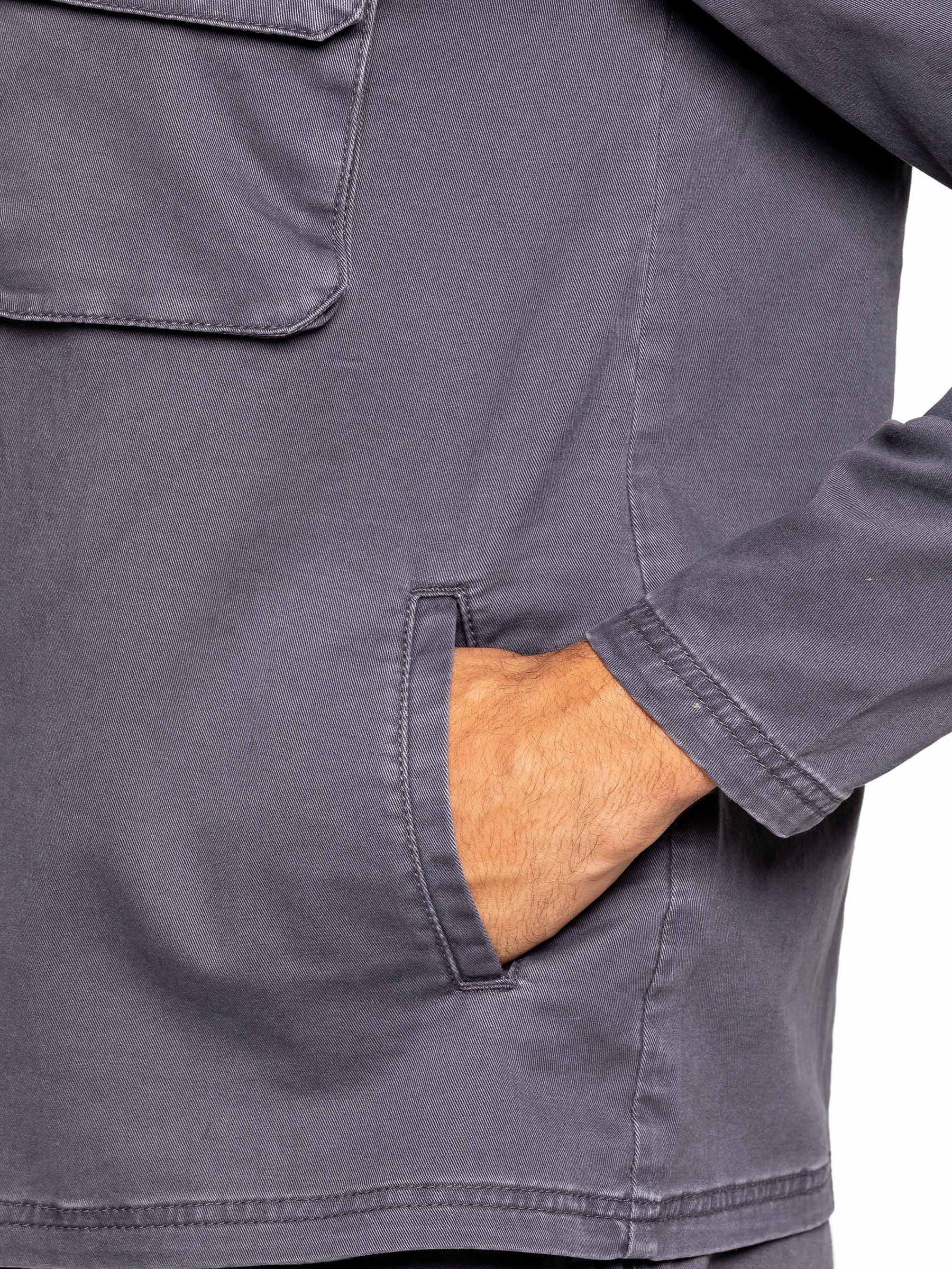 EZOS611 & EZS613 Copy of Enzo | Mens Cargo Overshirt Tracksuit With Shorts Set ENZO RAWDENIM