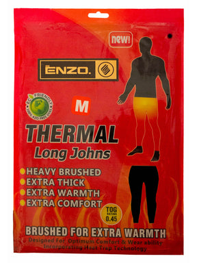 Mens Thermals Enzo | Mens Short Sleeve Thermal Set ENZO RAWDENIM