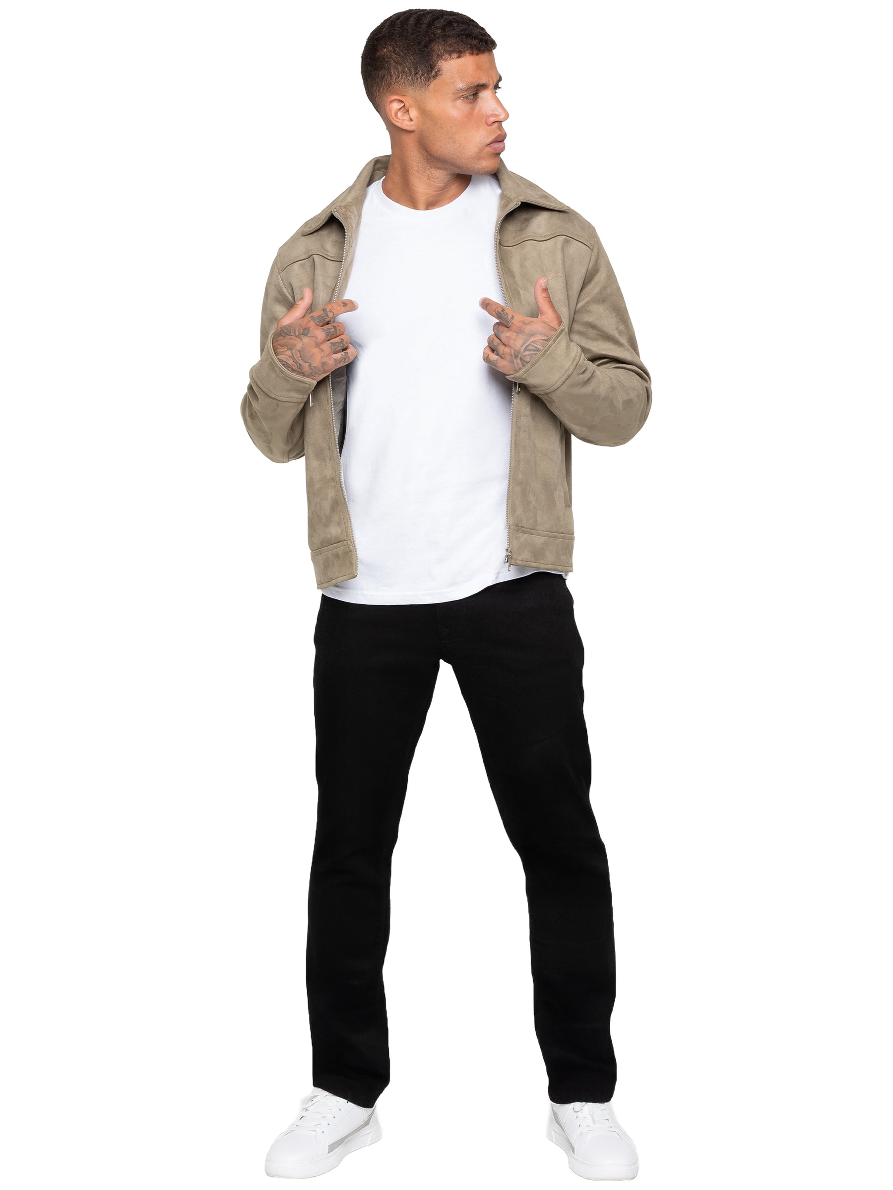 Enzo Milano | Mens Active Flex Tapered Jeans