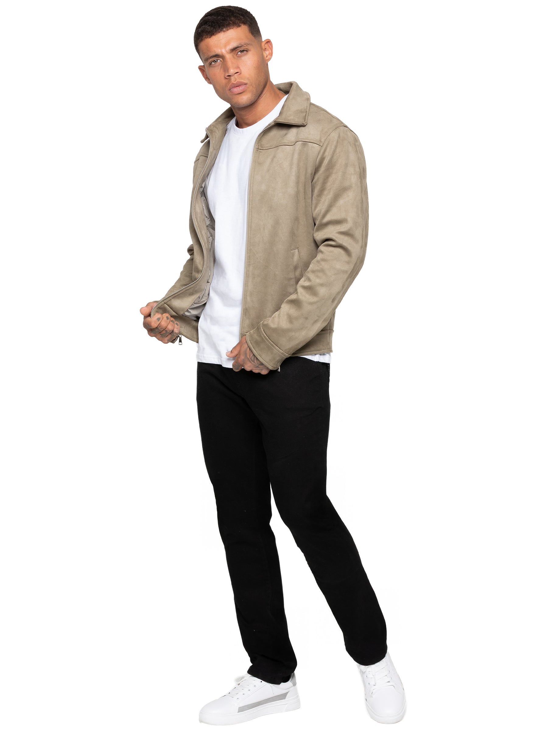 Enzo Milano | Mens Active Flex Tapered Jeans