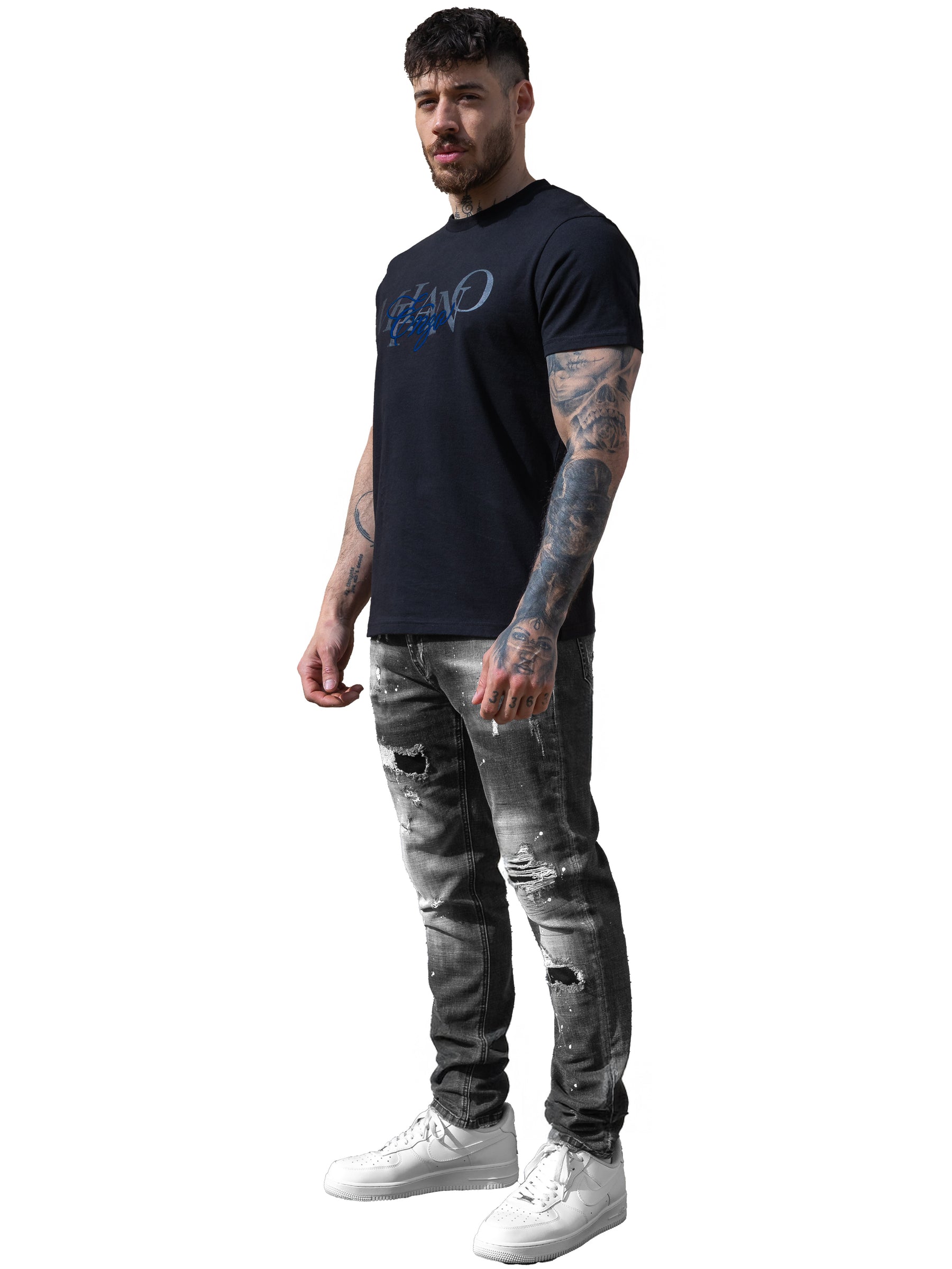 Enzo Milano | Mens Ripped Jeans
