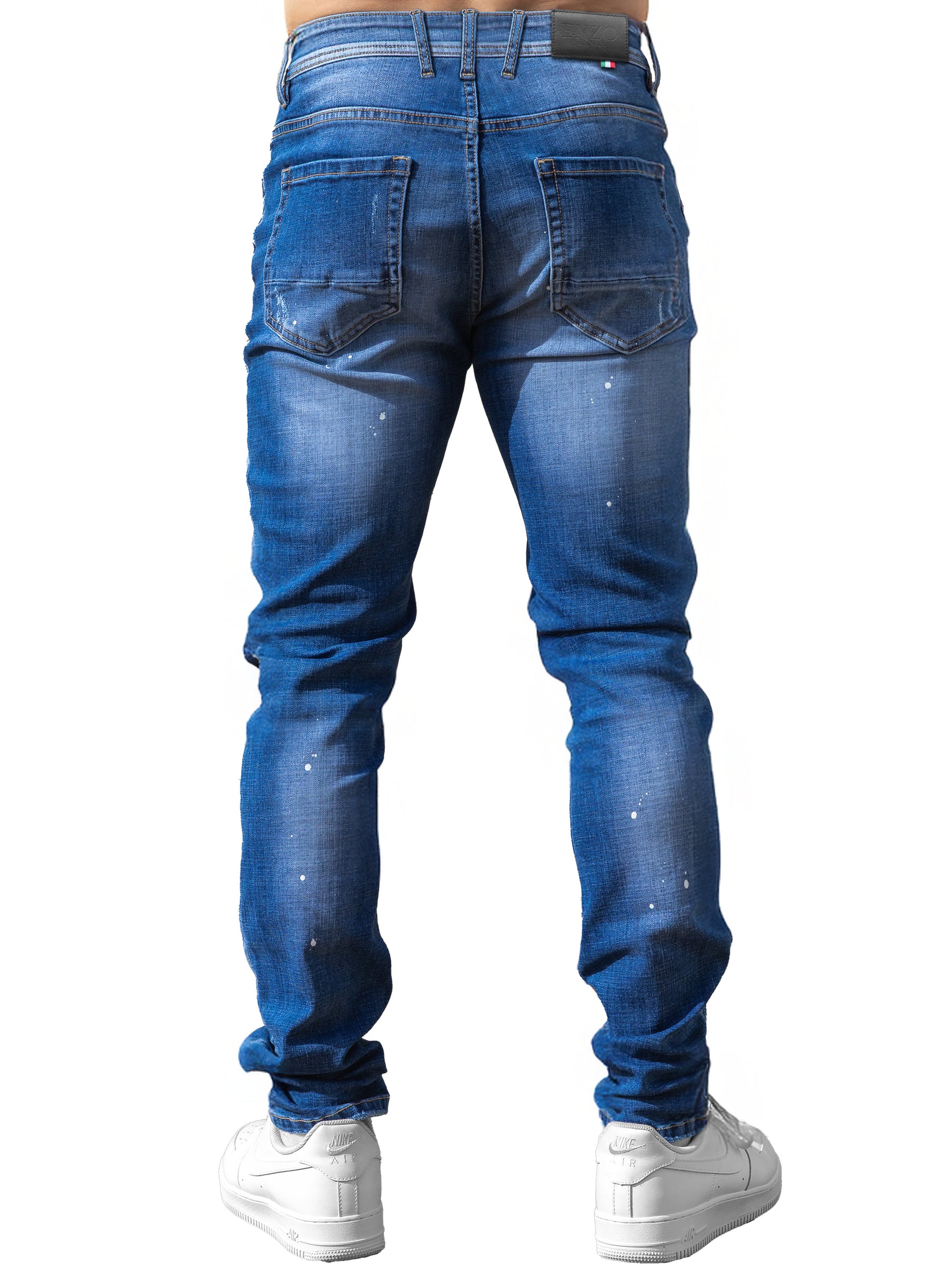Enzo Milano | Mens Ripped Jeans