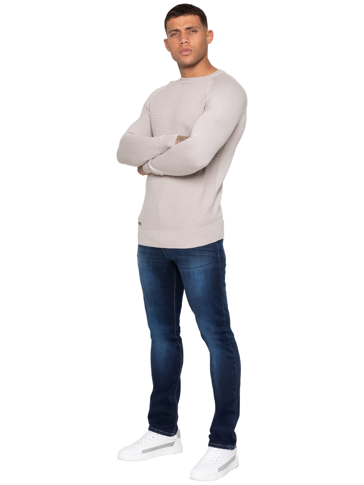 Enzo Milano | Mens Active Flex Tapered Jeans