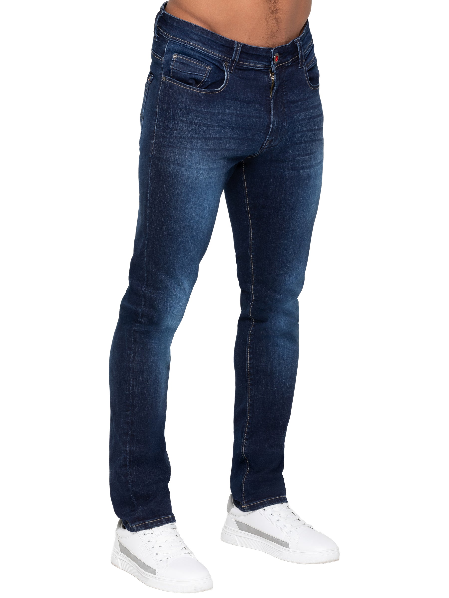 Enzo Milano | Mens Active Flex Tapered Jeans