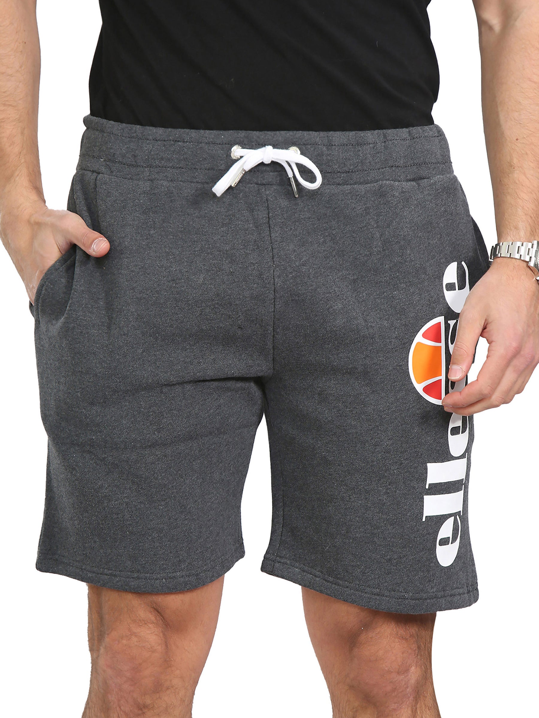 ELLESSE SHORTS Ellese Mens Shorts Elasticated Waist Fleece Gym Jogging Casual Cotton Half Pants RAWDENIM RAWDENIM