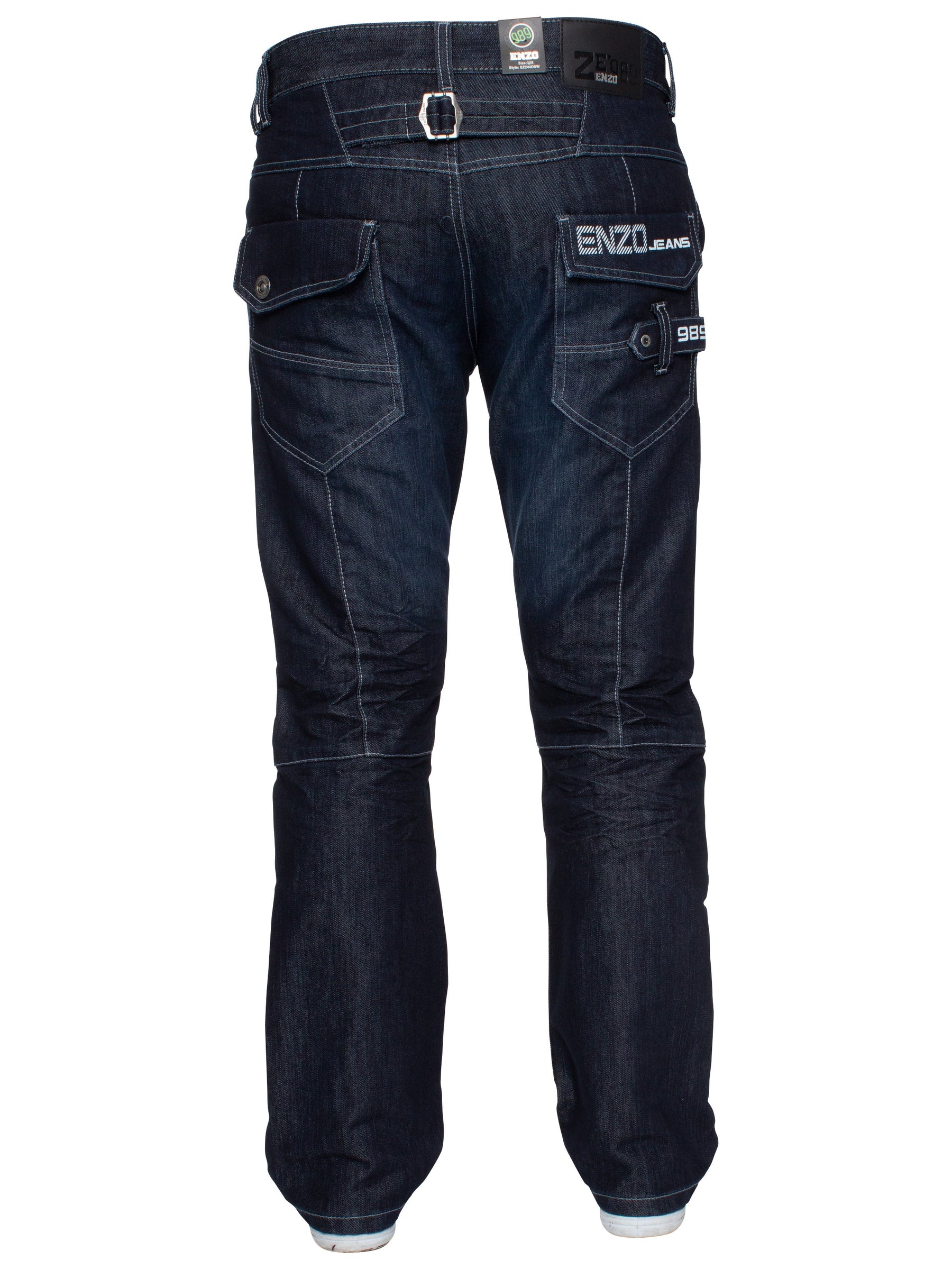 MIGUEL Copy of Enzo Mens Miguel Straight Leg Denim Jeans ENZO RAWDENIM