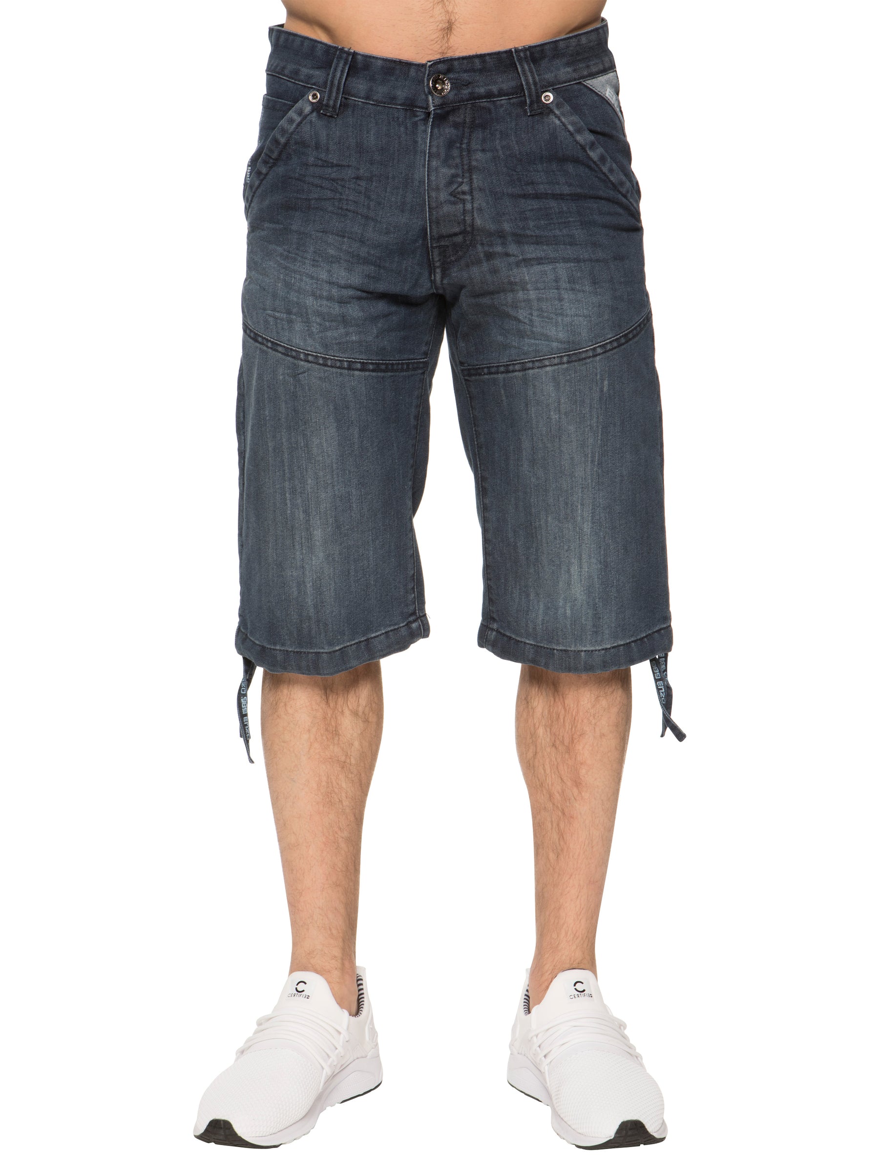 EZS243 - EZS244 Enzo | Mens Cargo Denim Shorts ENZO RAWDENIM