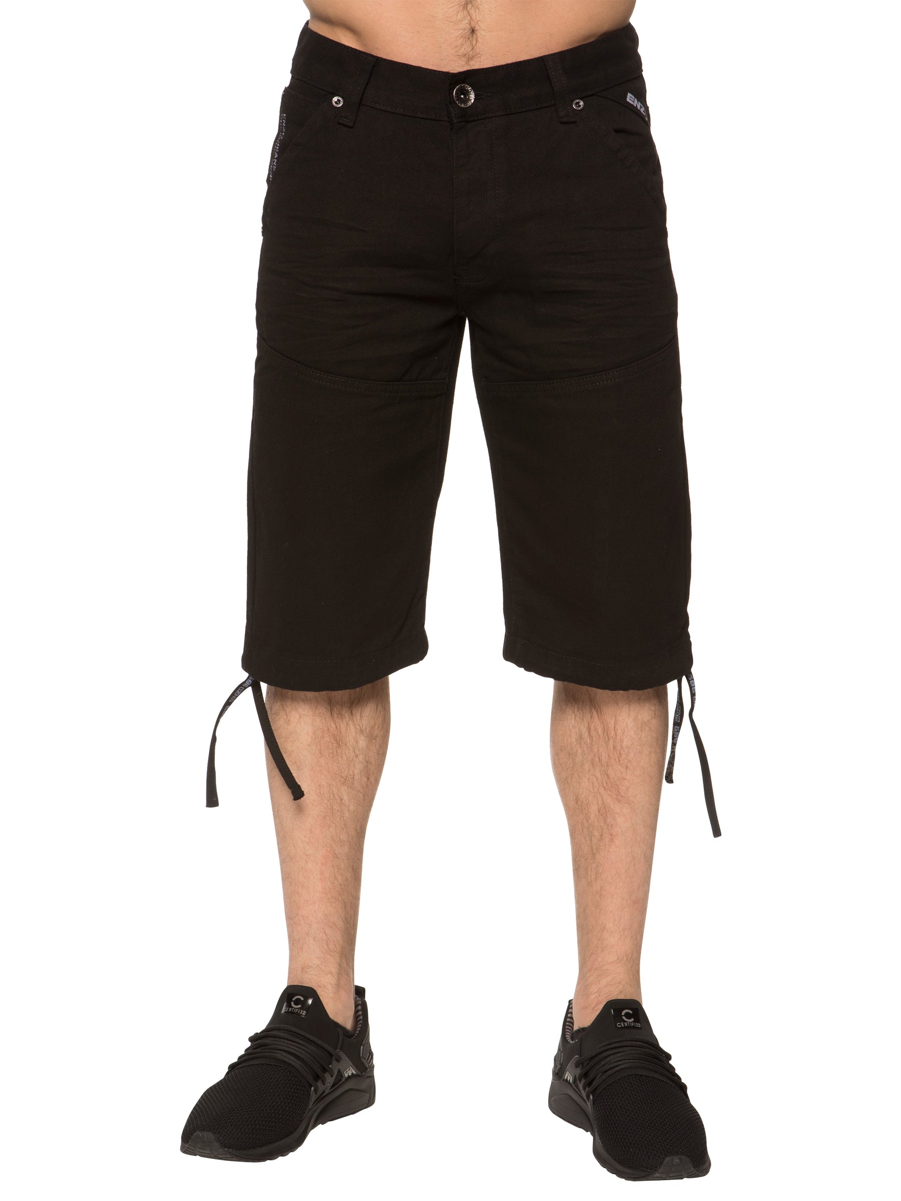 EZS243 - EZS244 Copy of Enzo | Mens Cargo Denim Shorts ENZO RAWDENIM