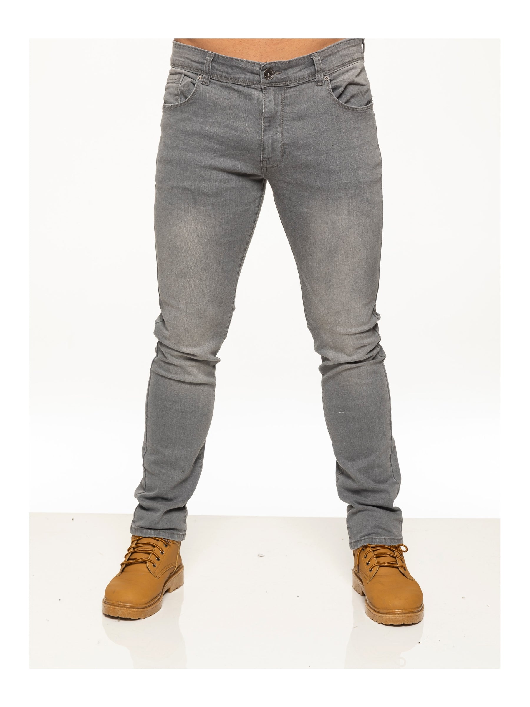 EZ325 MSW Mens Skinny Stretch Denim Jeans | Enzo Designer Menswear ENZO RAWDENIM
