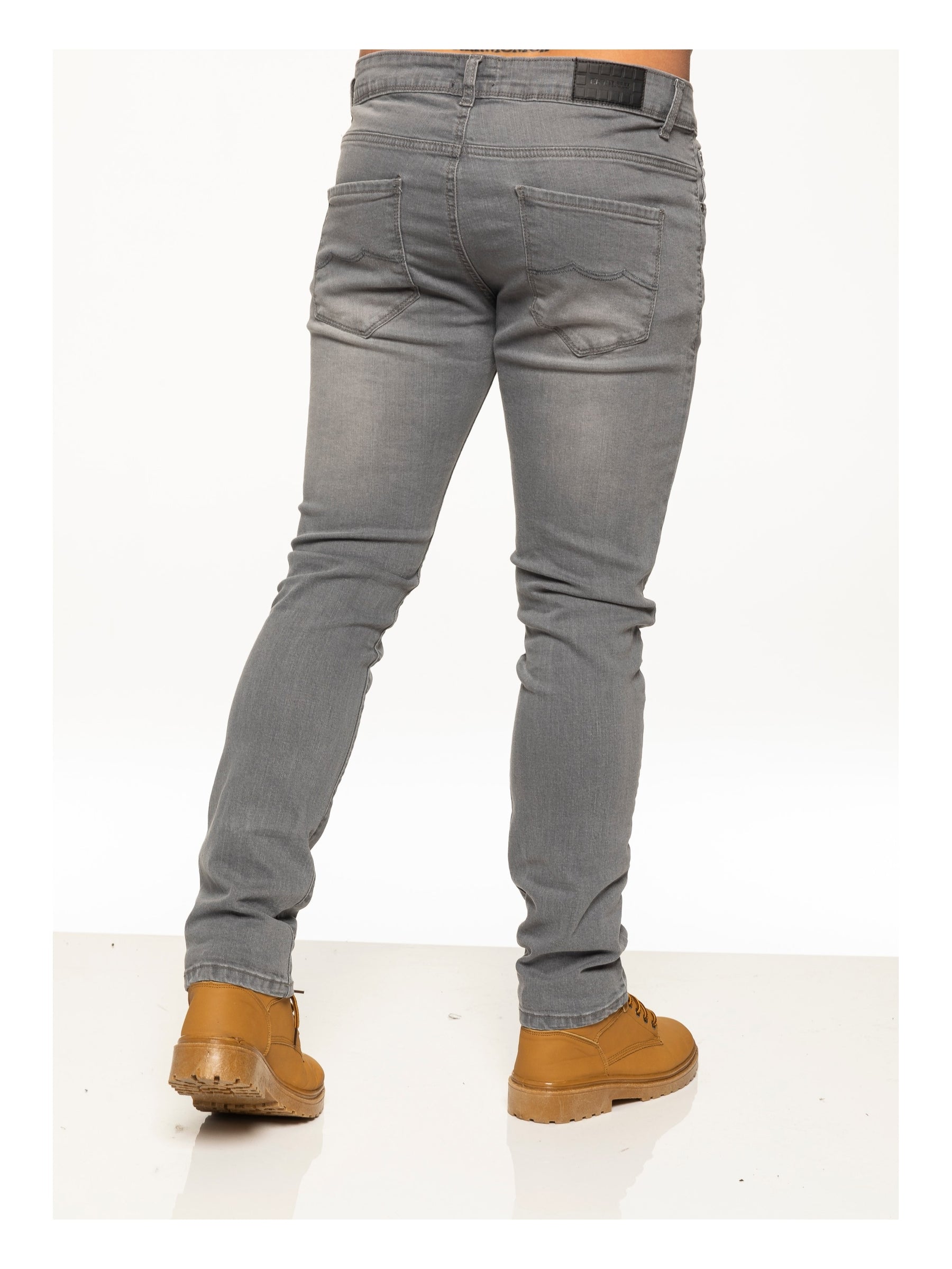 EZ325 MSW Mens Skinny Stretch Denim Jeans | Enzo Designer Menswear ENZO RAWDENIM
