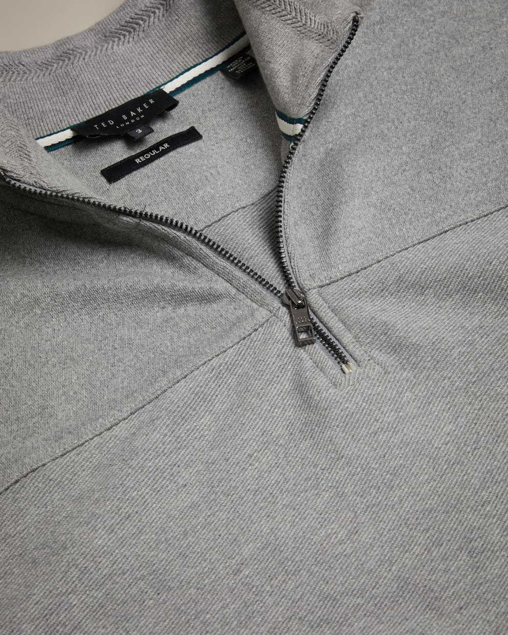 TB_SWEAT_GAZINE Ted Baker | Mens Half Zip Pullover Sweat - Gazine TED BAKER RAWDENIM