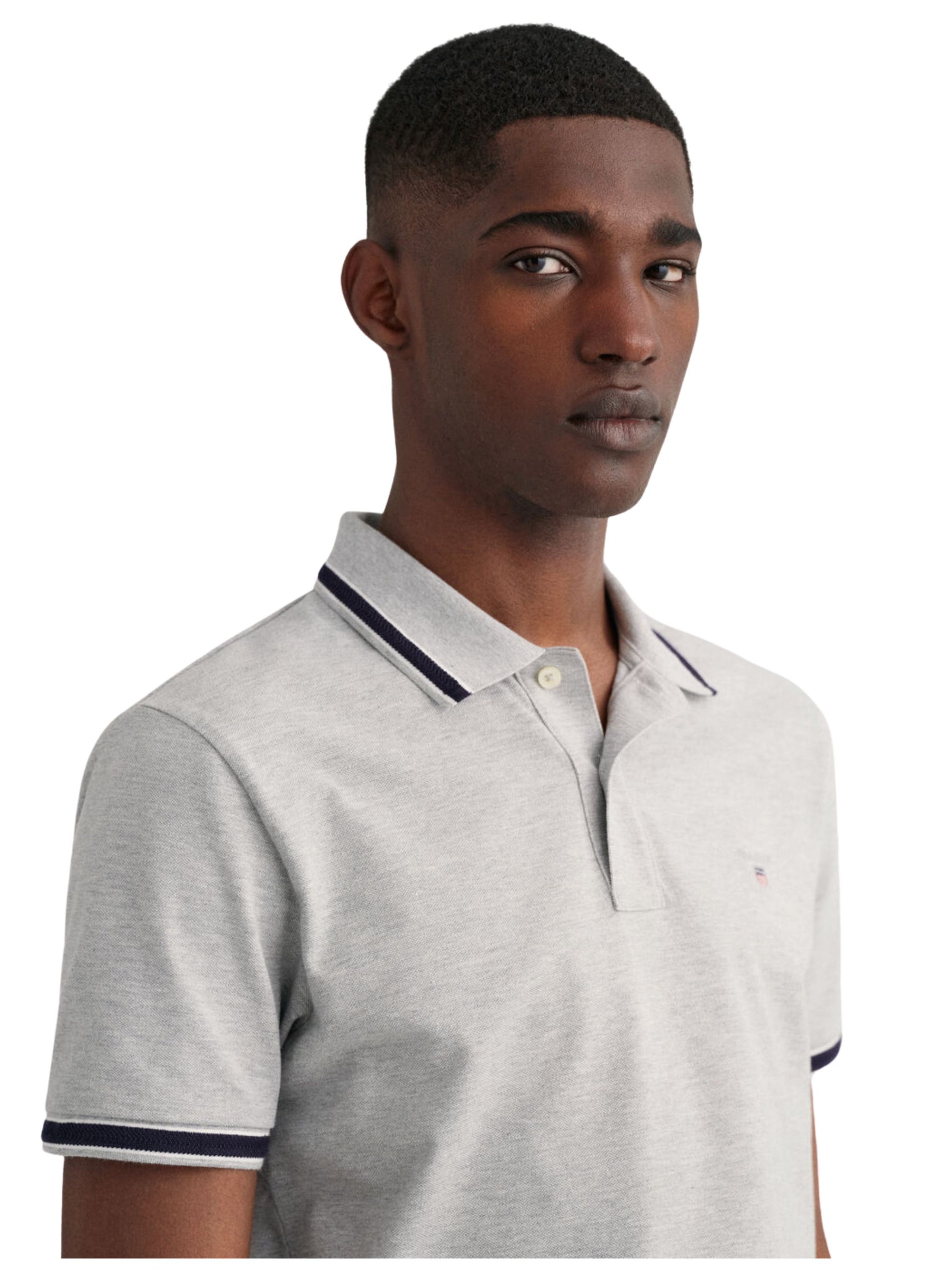 Gant | Mens Tipping Pique Polo Shirt