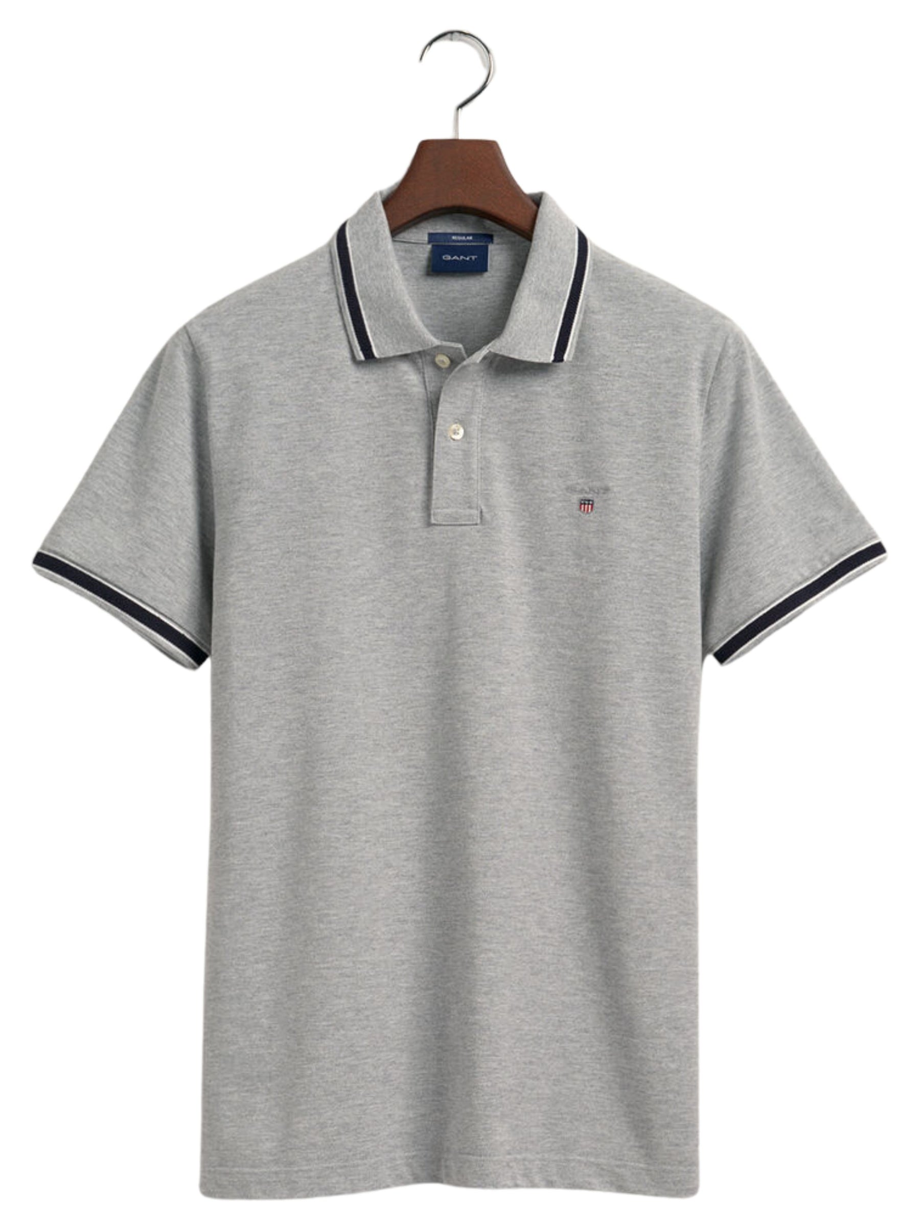 Gant | Mens Tipping Pique Polo Shirt