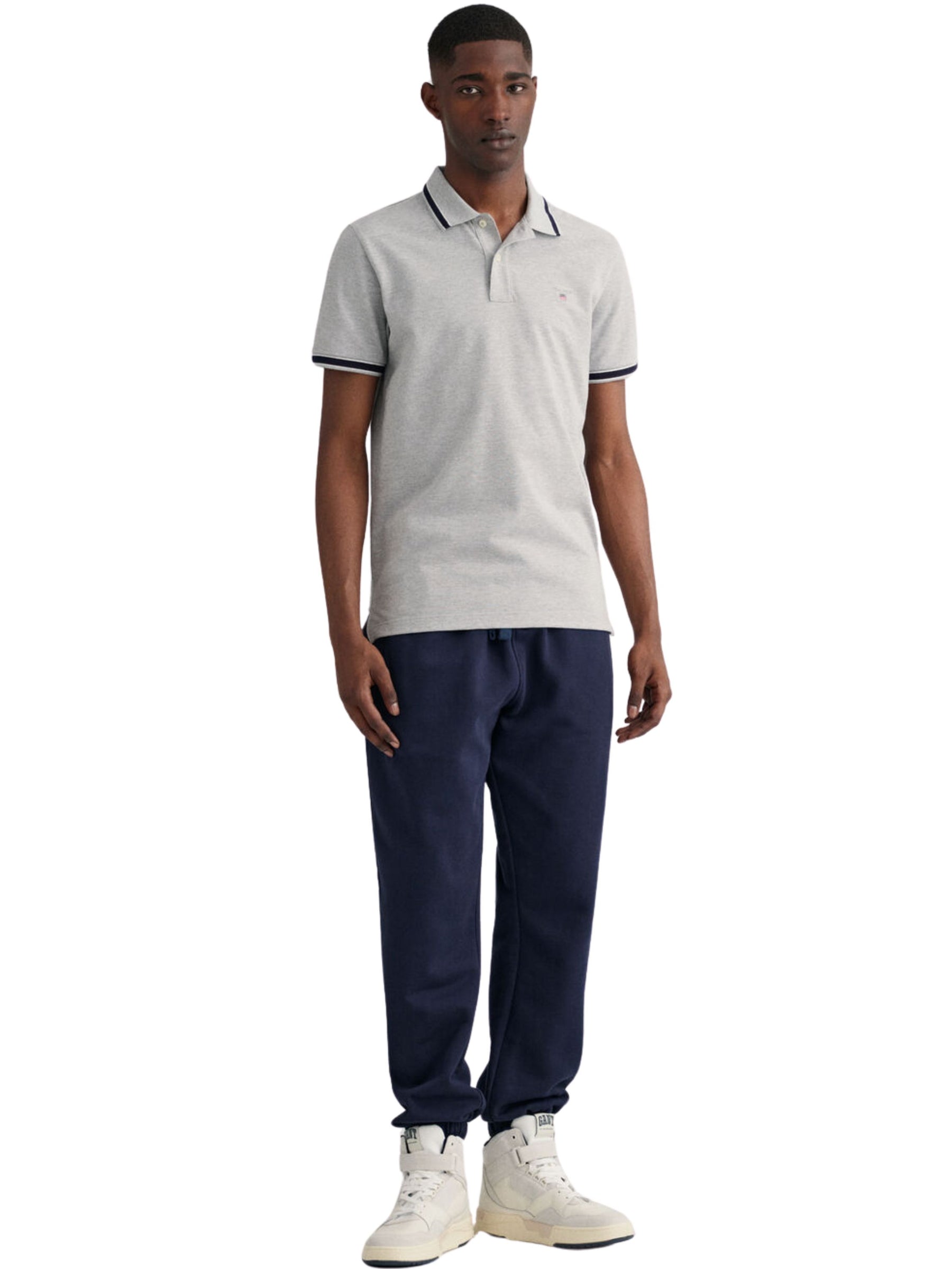 Gant | Mens Tipping Pique Polo Shirt