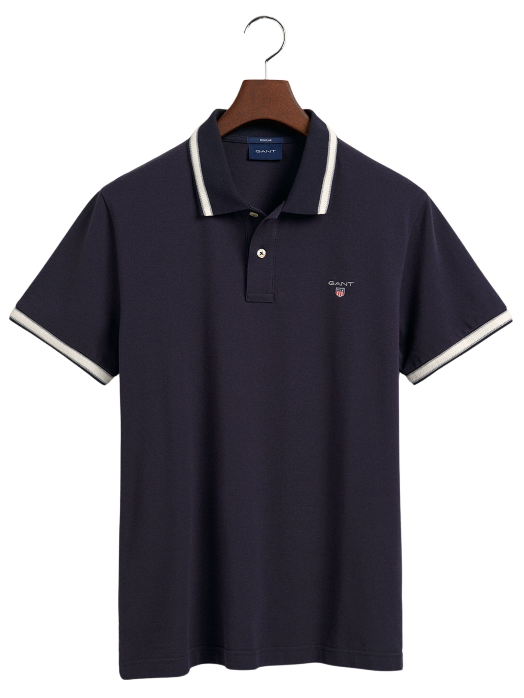 Gant | Mens Tipping Pique Polo Shirt