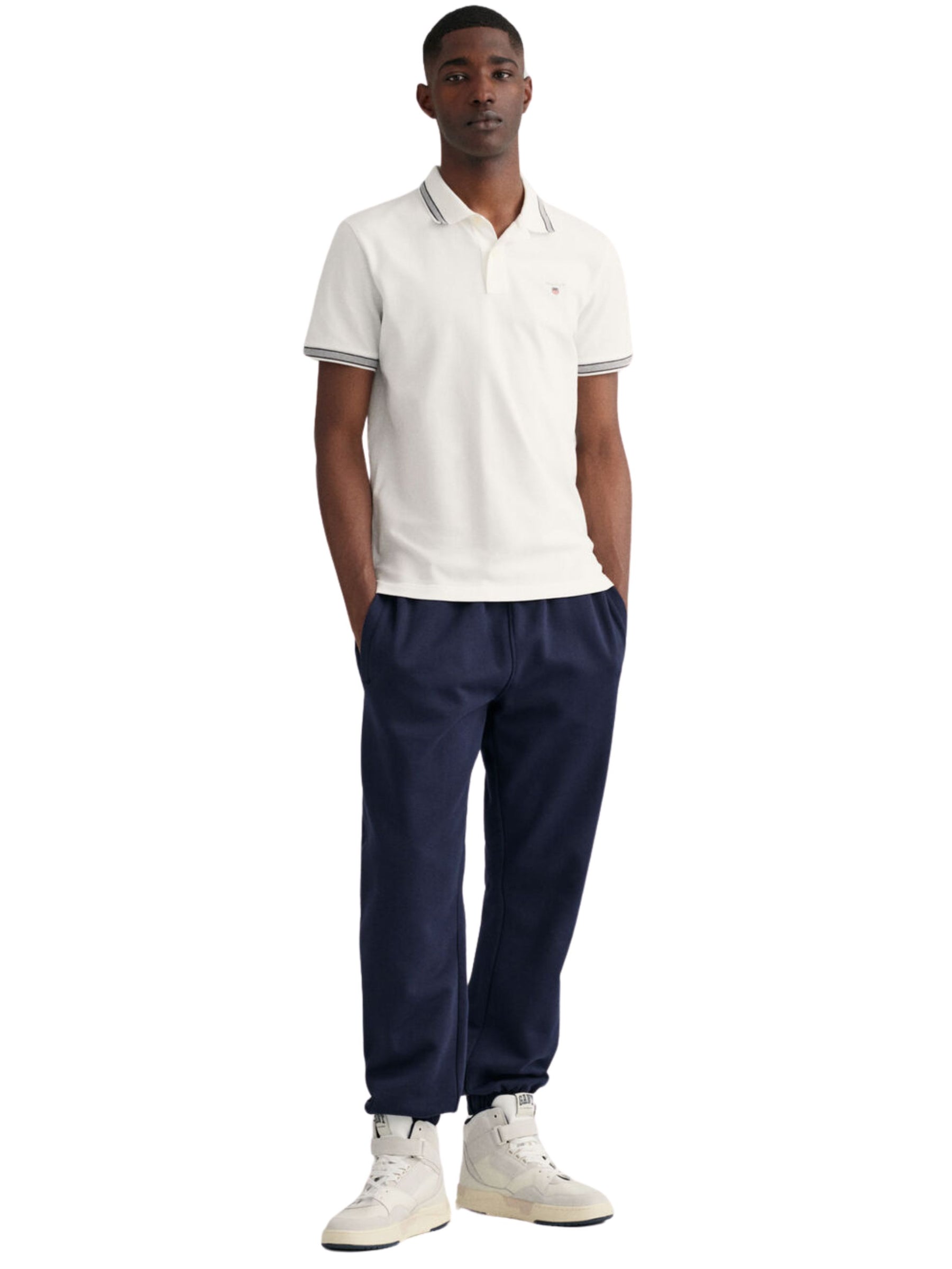 Gant | Mens Tipping Pique Polo Shirt