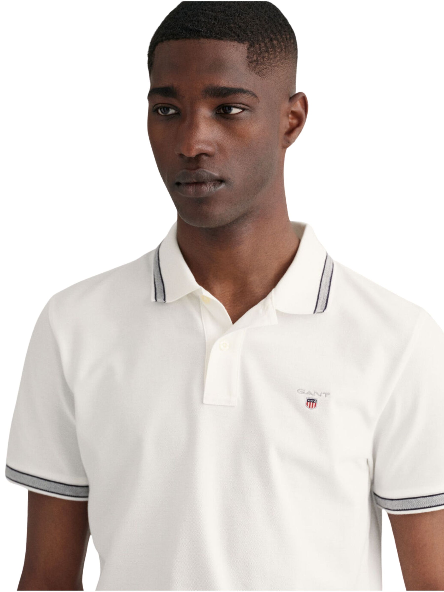 Gant | Mens Tipping Pique Polo Shirt