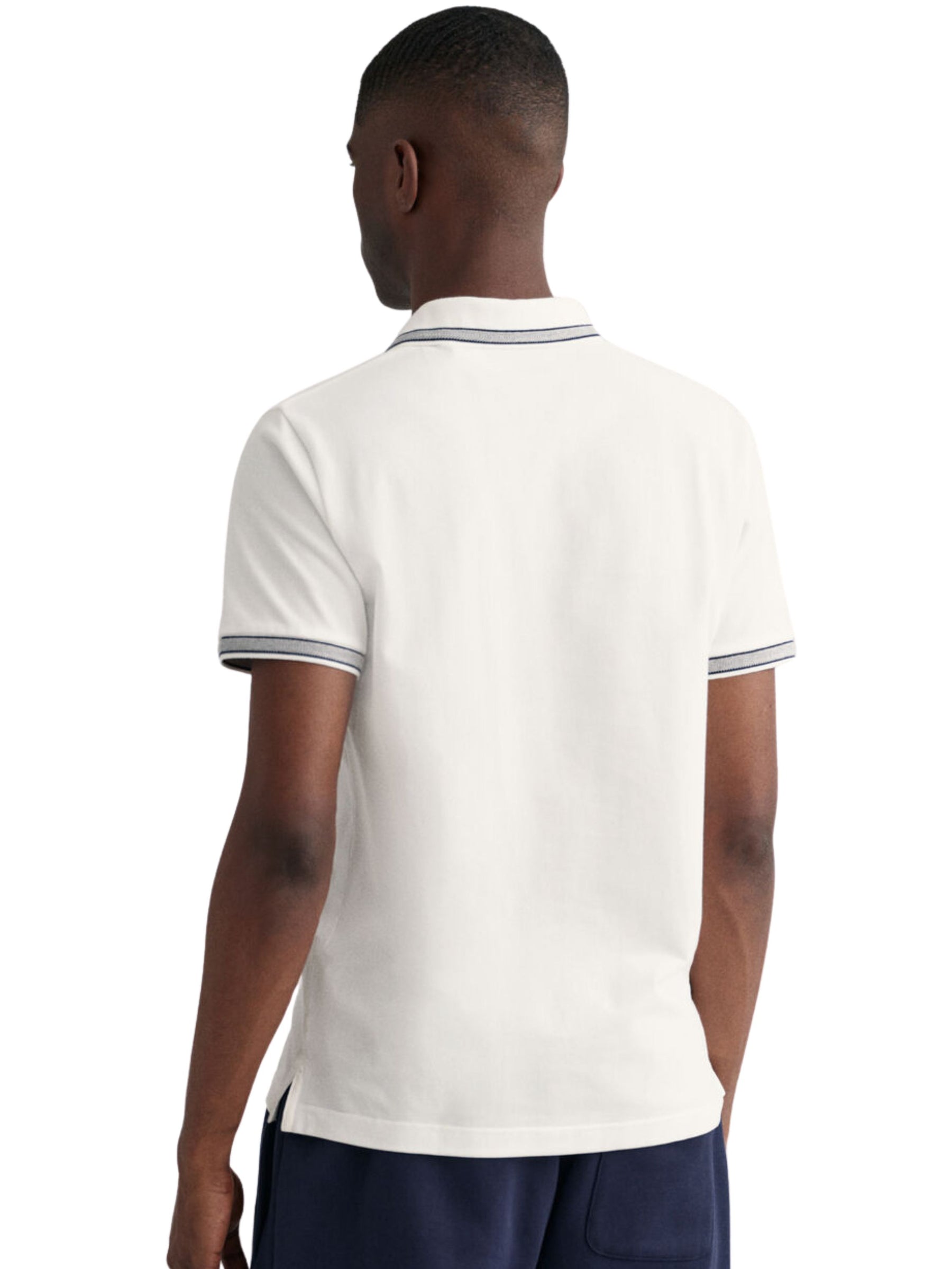 Gant | Mens Tipping Pique Polo Shirt