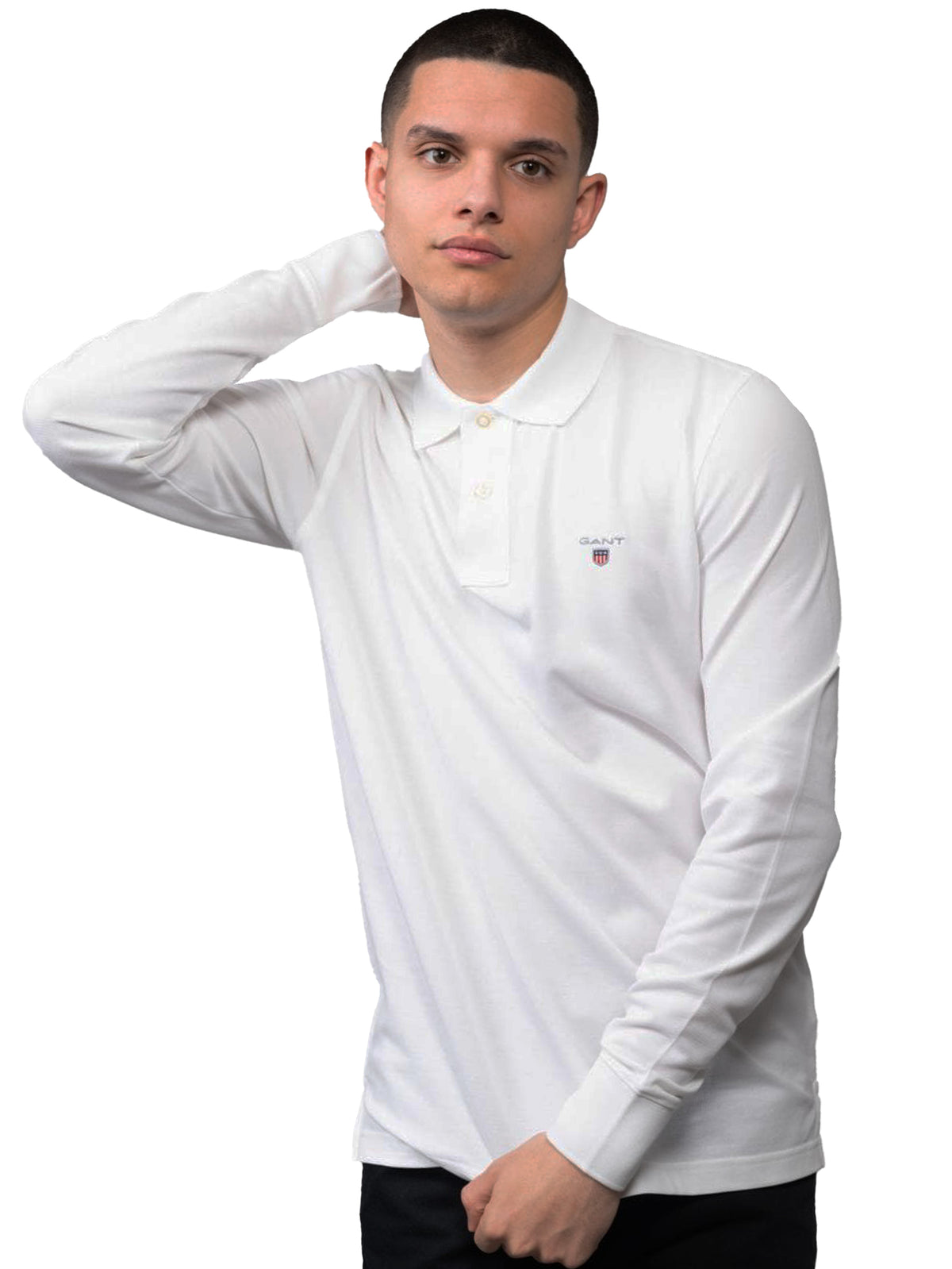 GANT_POLO_LS RAWDENIM RAWDENIM