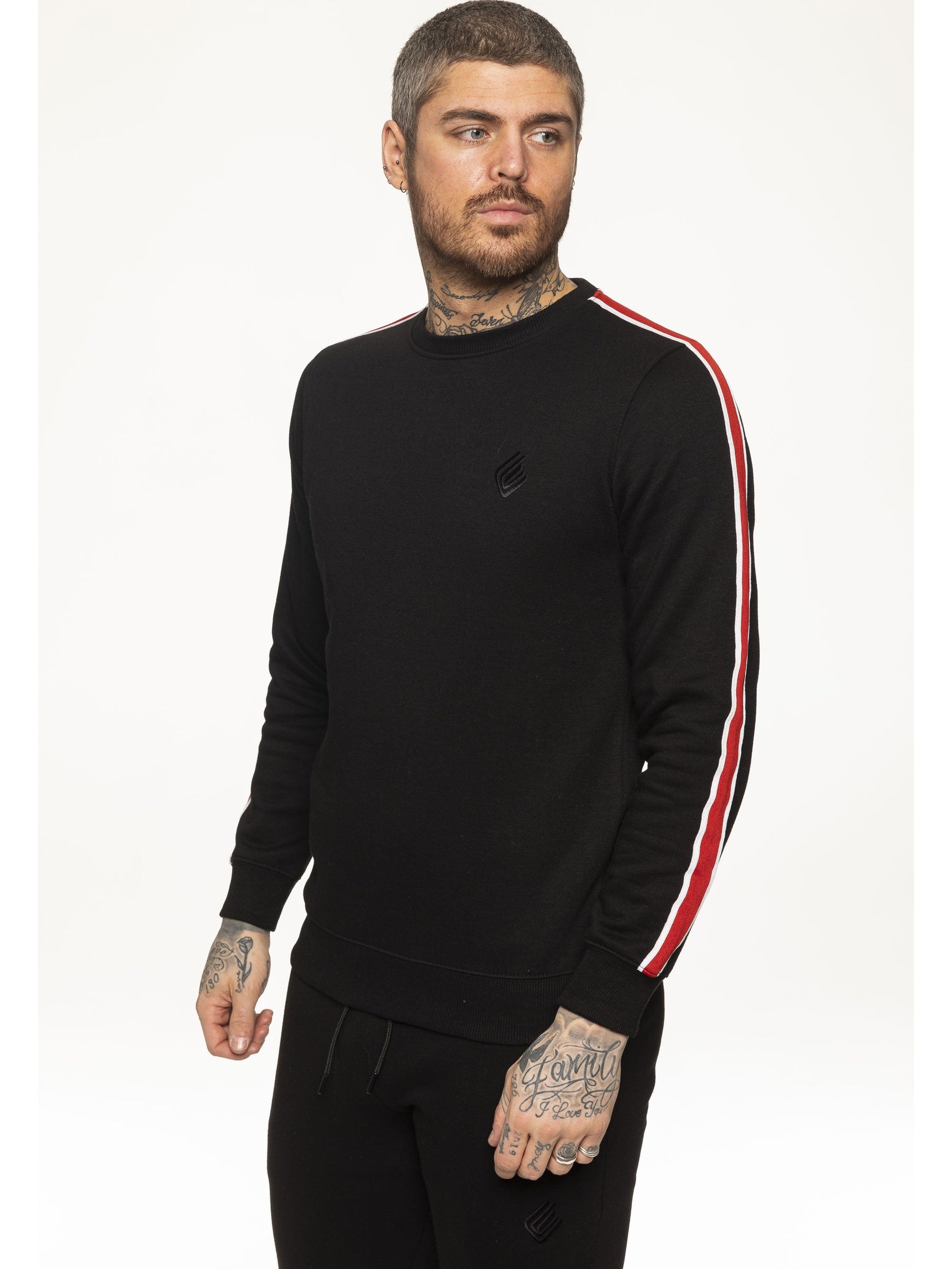 EZSW580 Mens Crew Neck Designer Sweatshirt - Clearance ENZO RAWDENIM