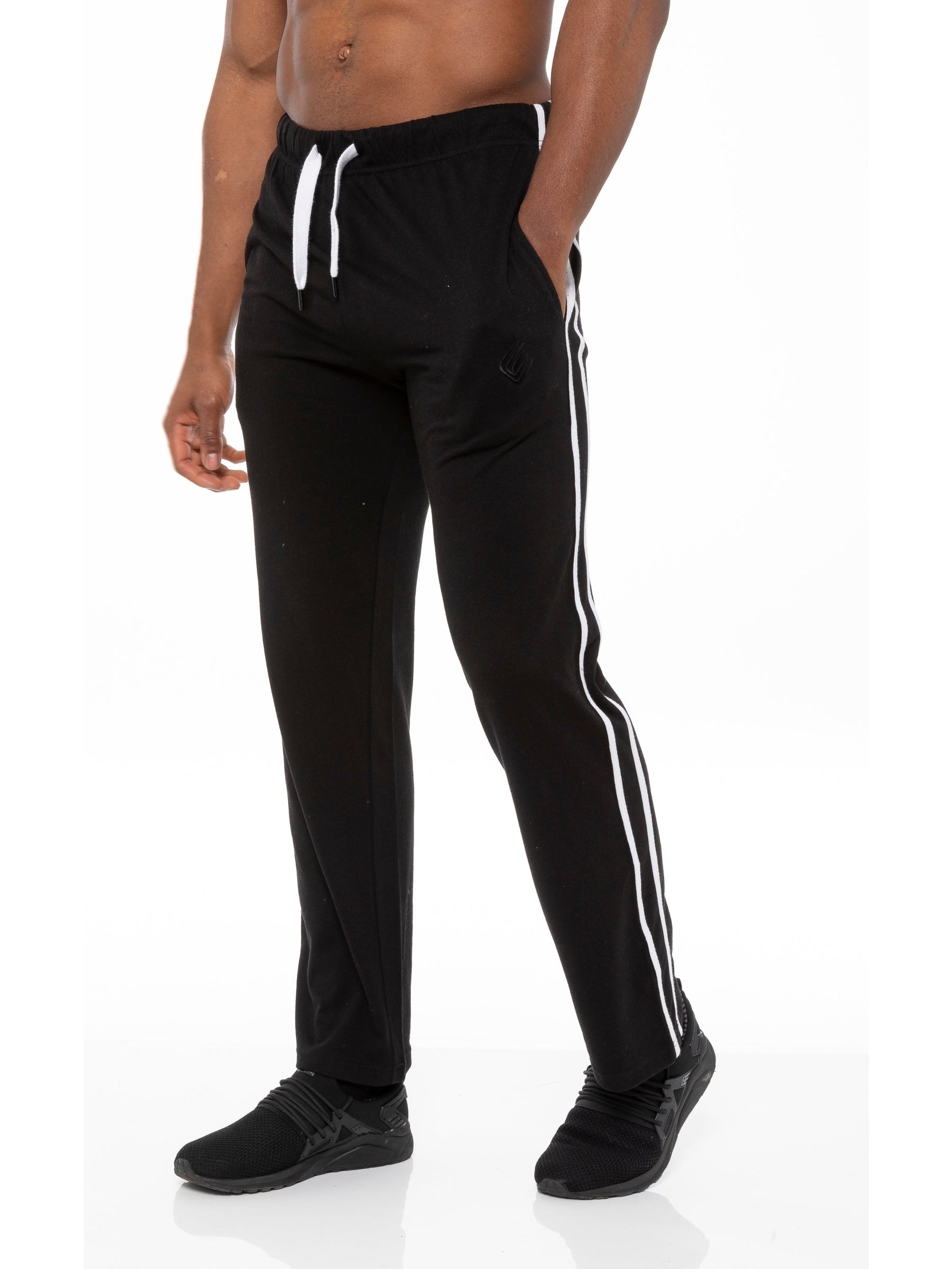 EZPL586 Mens Casual Striped Pyjama Lounge Pants | ENZO Designer Menswear ENZO RAWDENIM