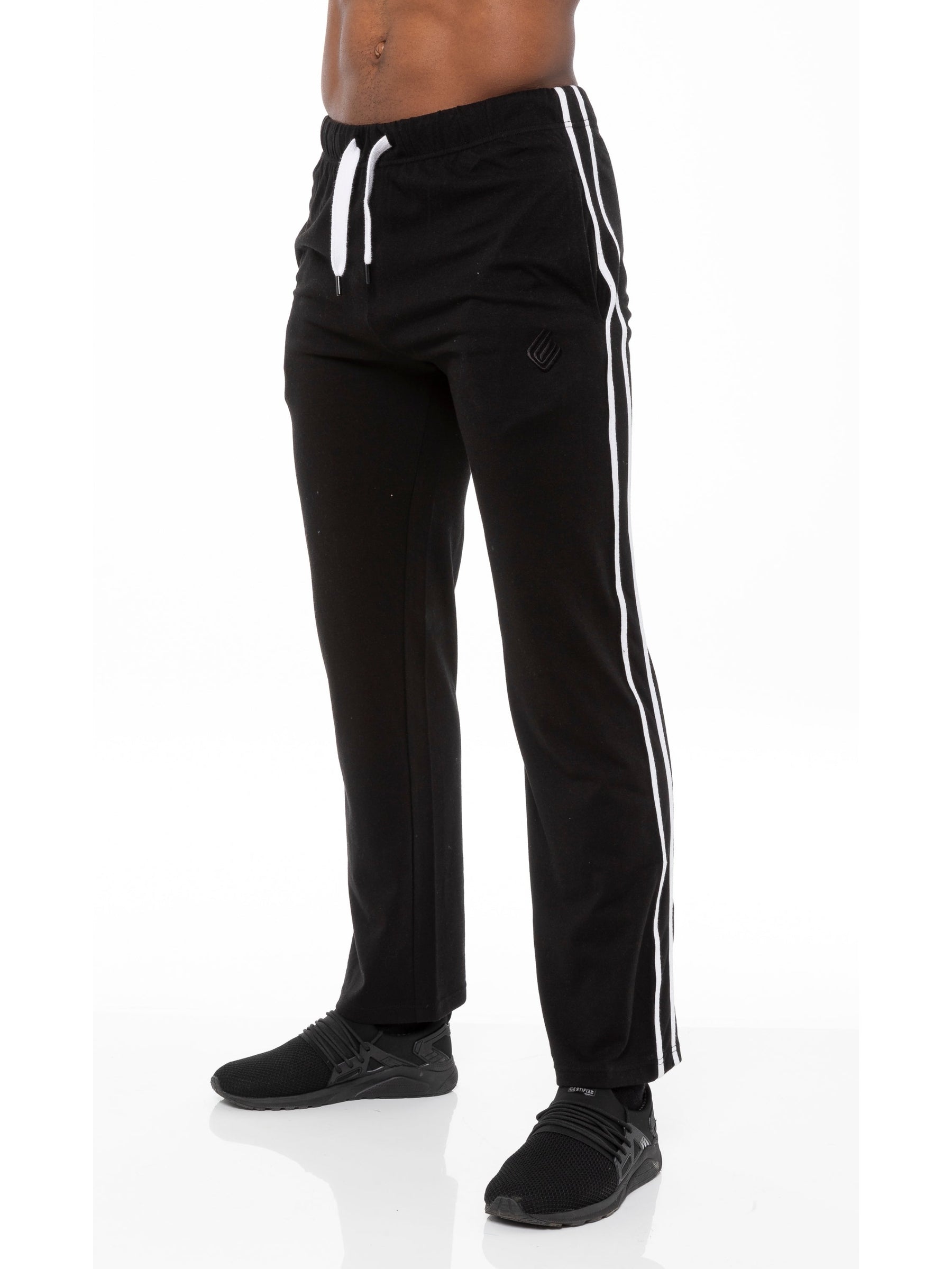 EZPL586 Mens Casual Striped Pyjama Lounge Pants | ENZO Designer Menswear ENZO RAWDENIM