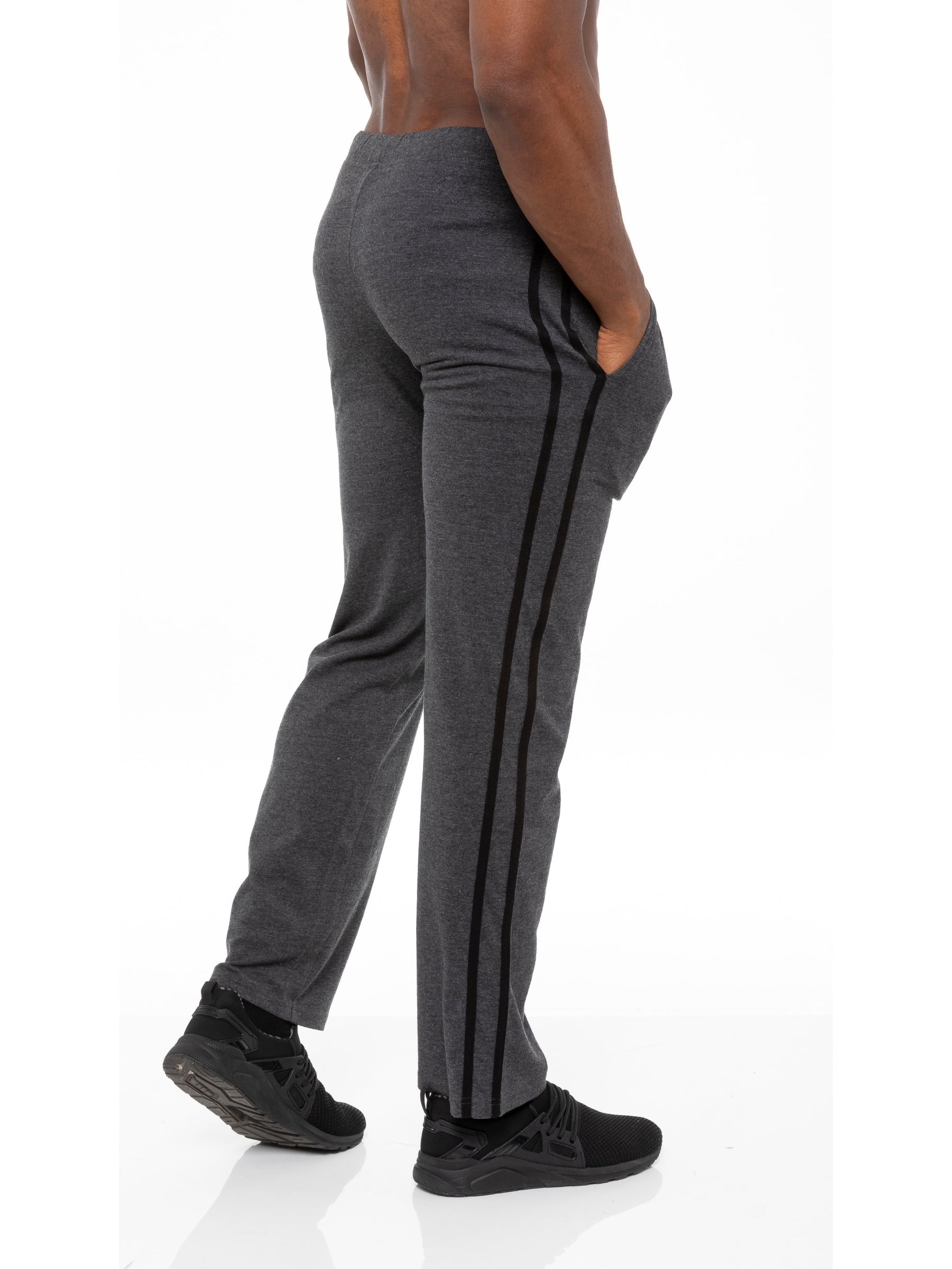 EZPL586 Mens Casual Striped Pyjama Lounge Pants | ENZO Designer Menswear ENZO RAWDENIM
