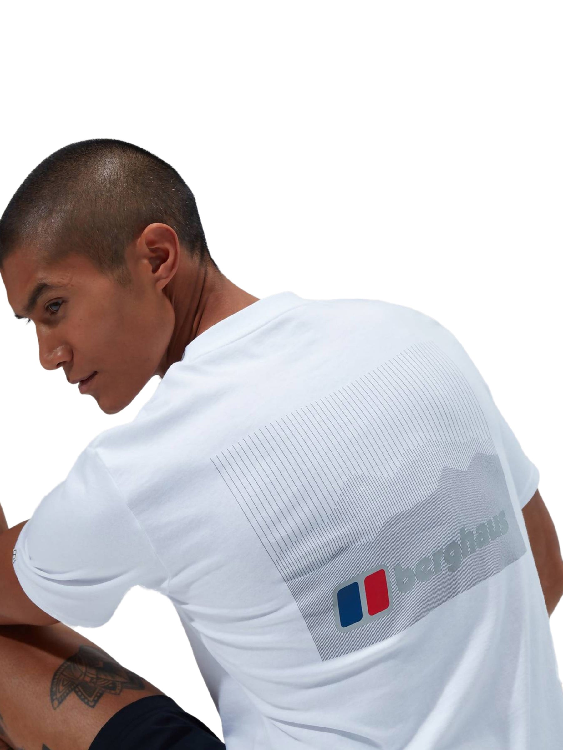 BERGHAUS_TST_LOG WHTSML Berghaus | Calibration T-Shirt BERGHAUS RAWDENIM