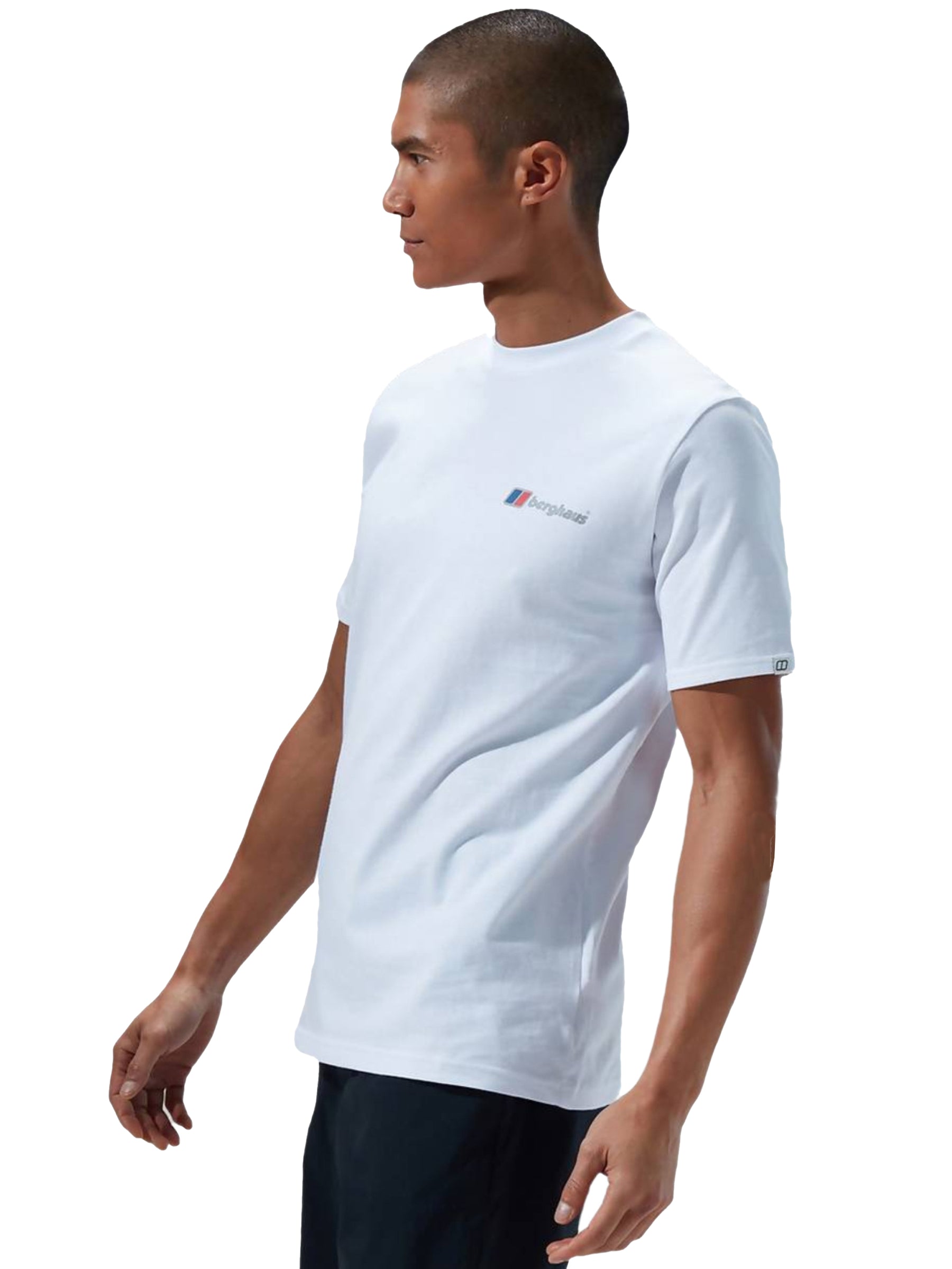 BERGHAUS_TST_LOG WHTSML Berghaus | Calibration T-Shirt BERGHAUS RAWDENIM