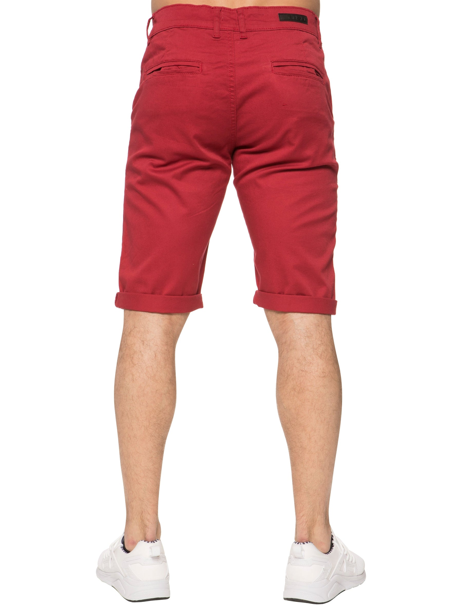 EZS348 Copy of Mens Slim Fit Stretch Chino Shorts | Enzo Designer Menswear ENZO RAWDENIM