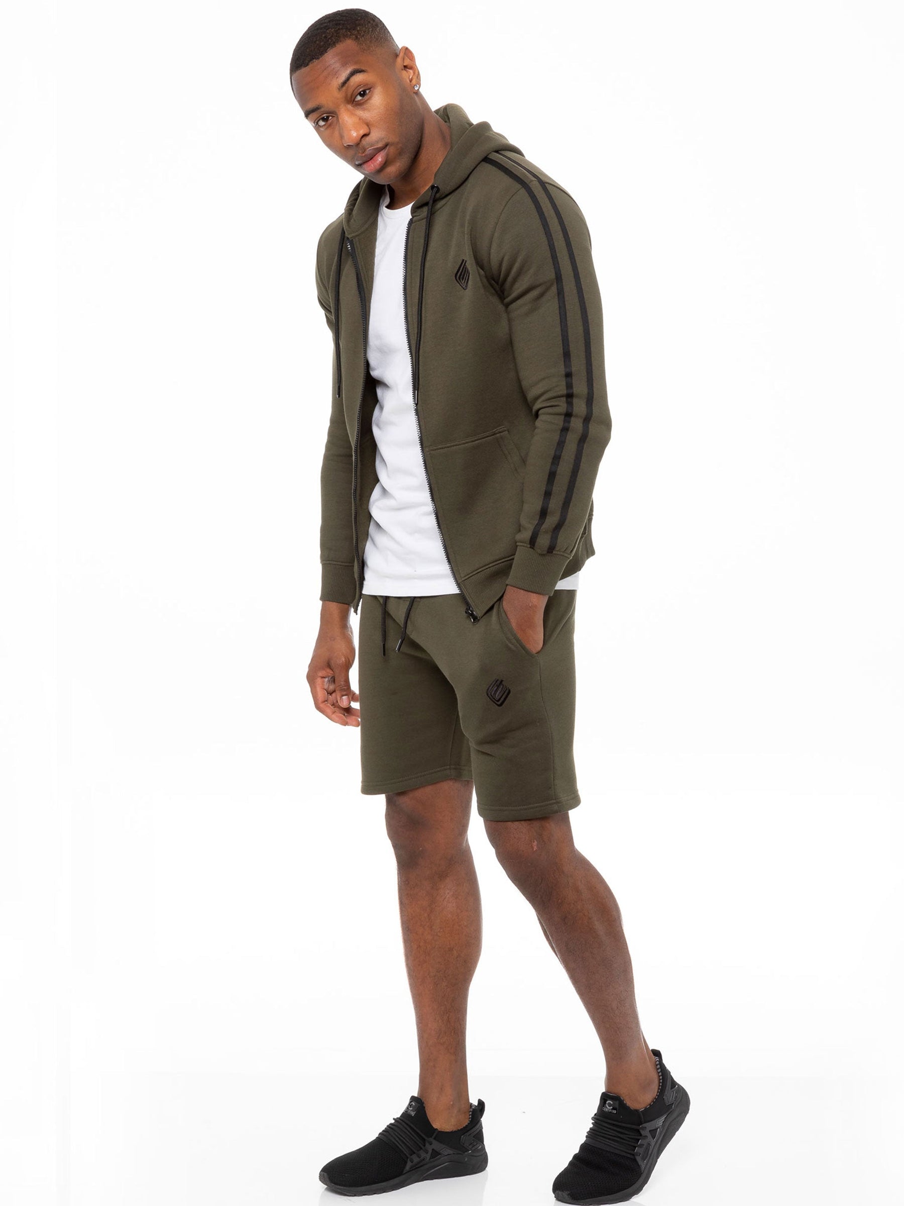 EZS412 Copy of Mens Fleece Gym Running Shorts | Enzo Designer Menswear ENZO RAWDENIM