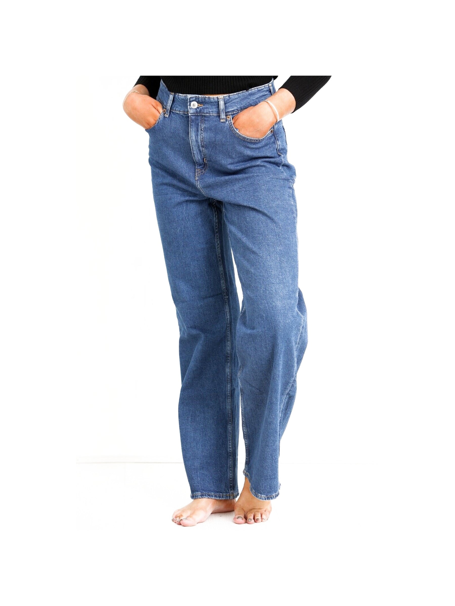 H&M_BOOTCUT_JNS EX H&M | Womens Bootcut Jeans EX H&M RAWDENIM