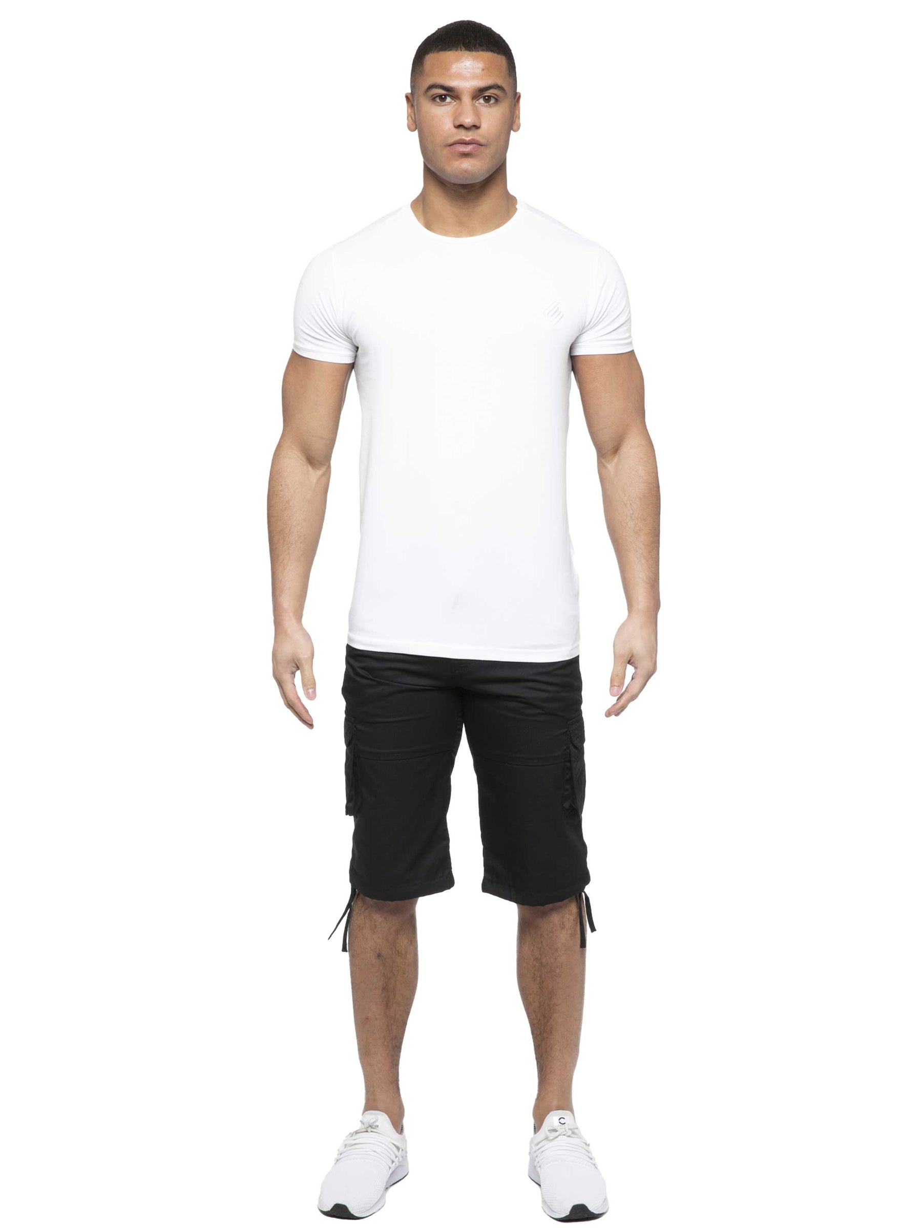 EZS426 SHORTS Enzo | Mens Cargo Combat Shorts ENZO RAWDENIM