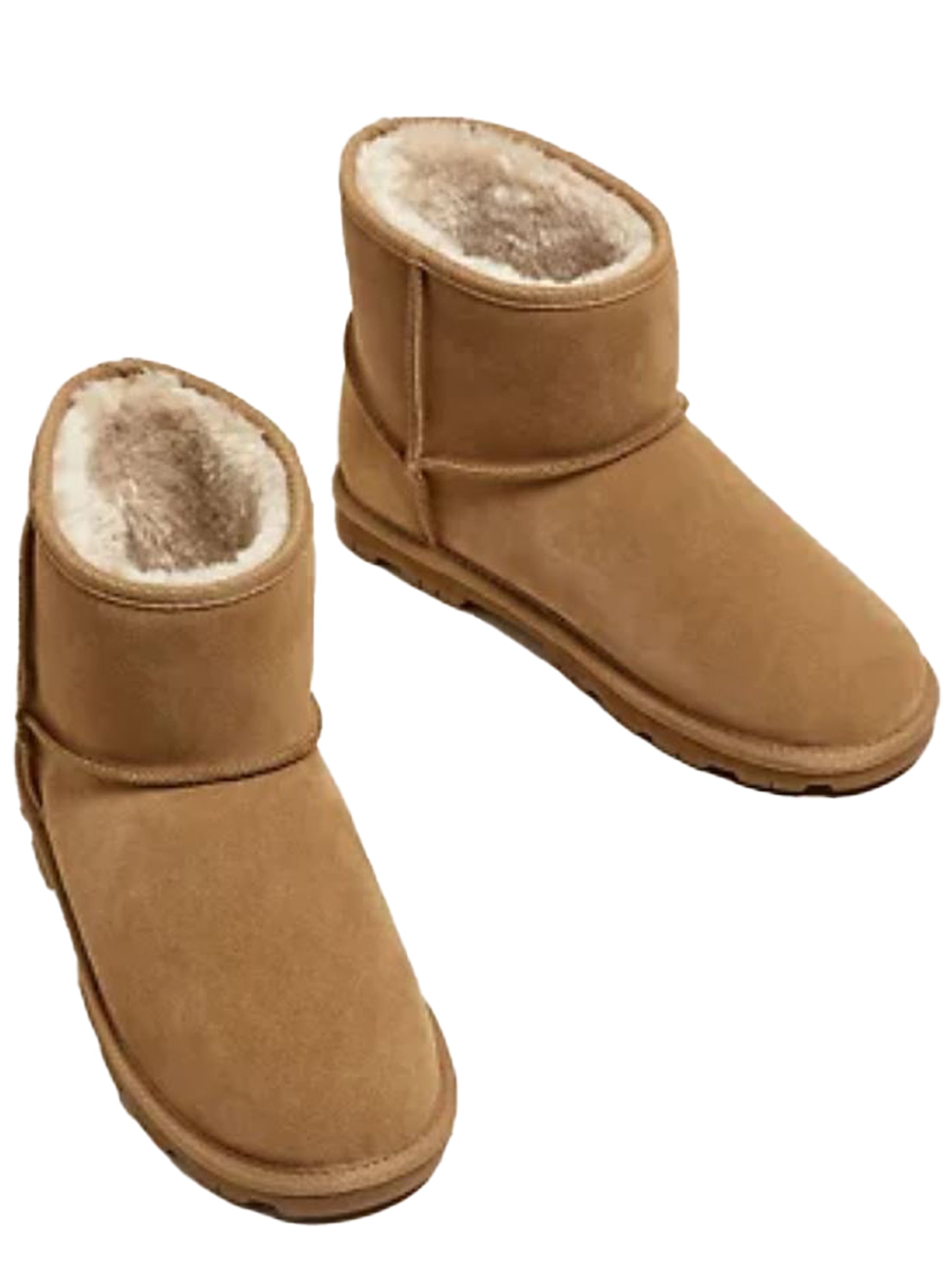M&S WOMENS BOOTS M&S Womens Suede Boots | Faux Fur Lining GUEST BRAND RAWDENIM