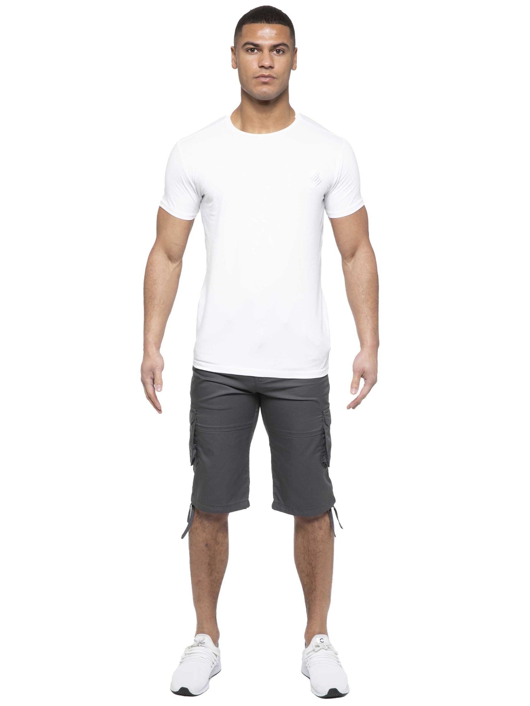 EZS426 SHORTS Enzo | Mens Cargo Combat Shorts ENZO RAWDENIM