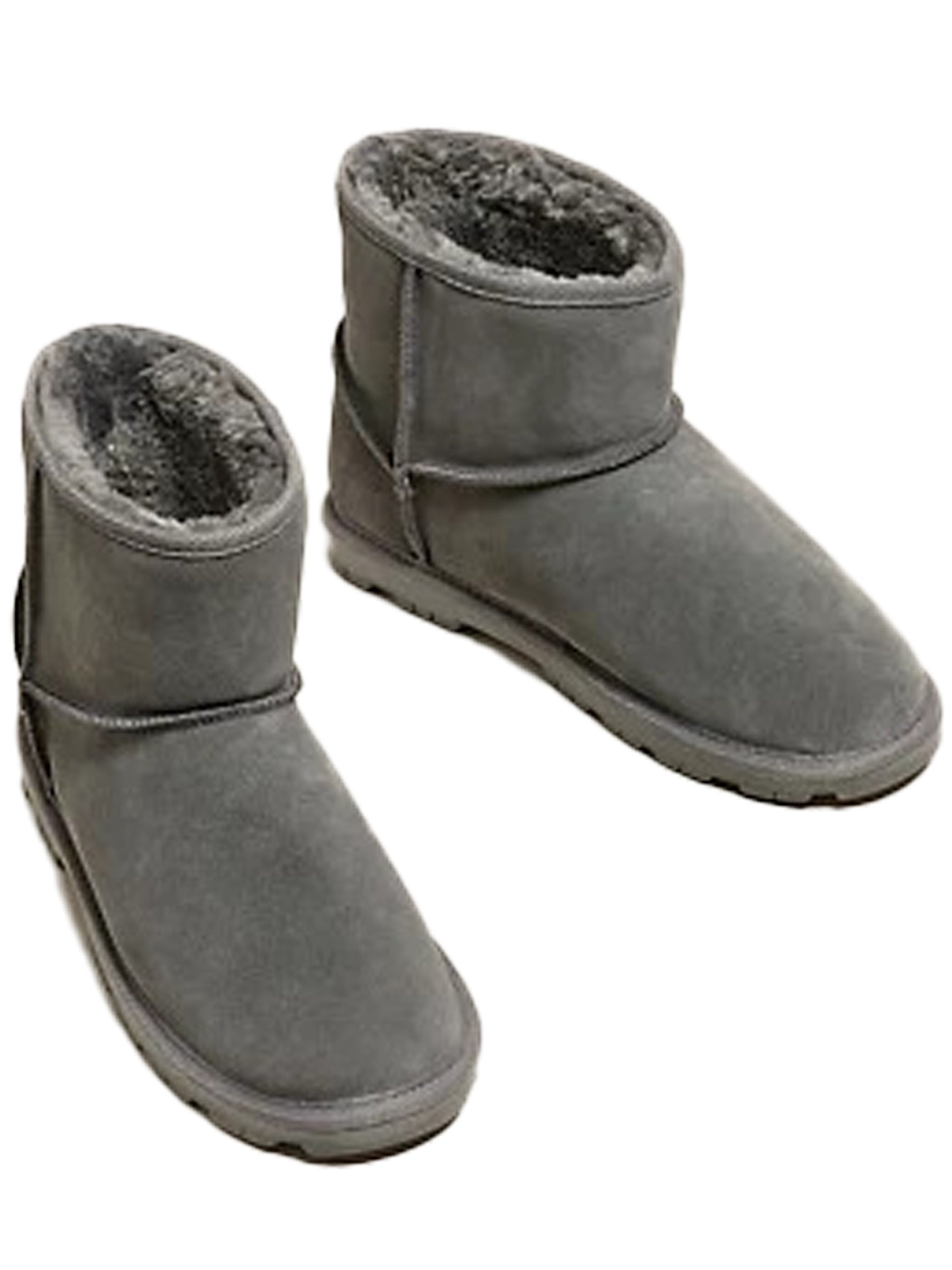 M&S WOMENS BOOTS M&S Womens Suede Boots | Faux Fur Lining GUEST BRAND RAWDENIM