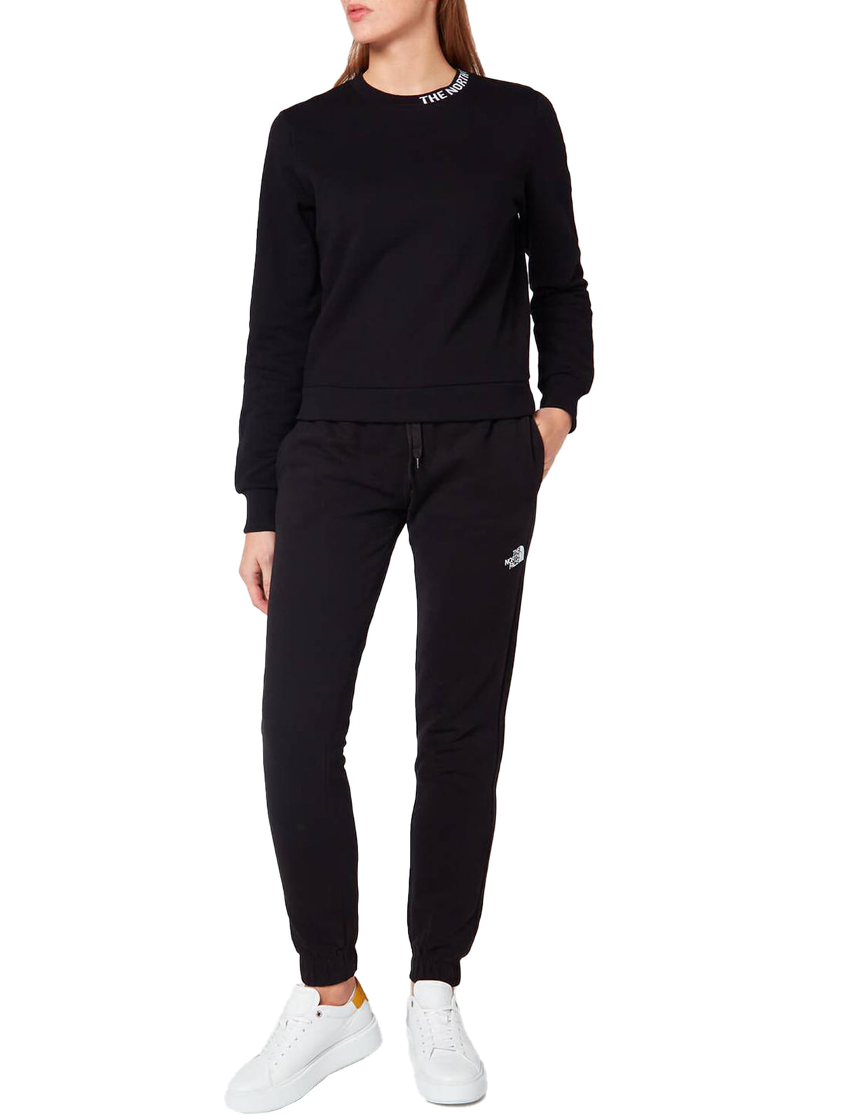 NFCREW North Face Womens Long Sleeve Crew Neck Zumu Sweatshirt THE NORTH FACE RAWDENIM