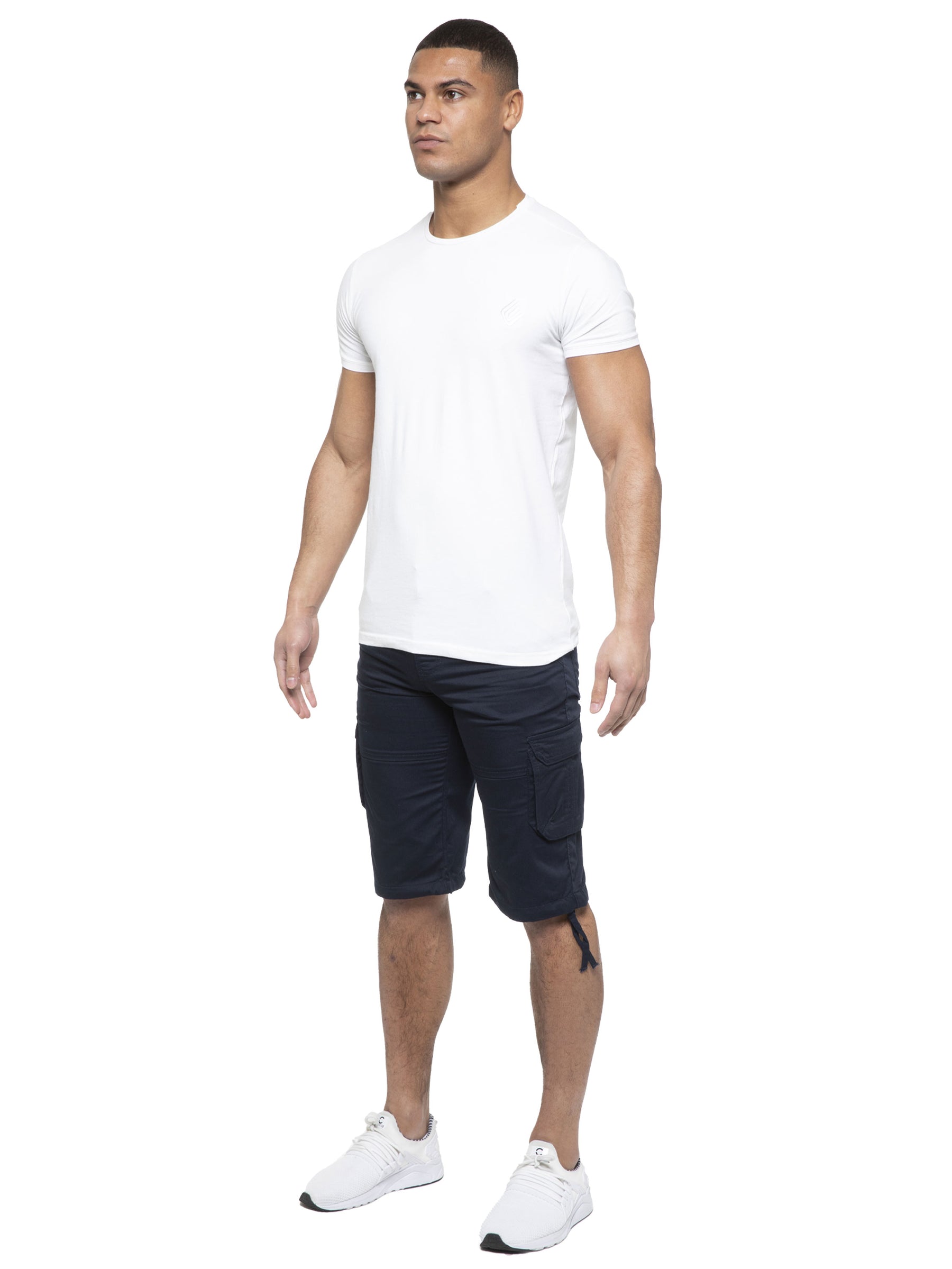 EZS426 SHORTS Enzo | Mens Cargo Combat Shorts ENZO RAWDENIM