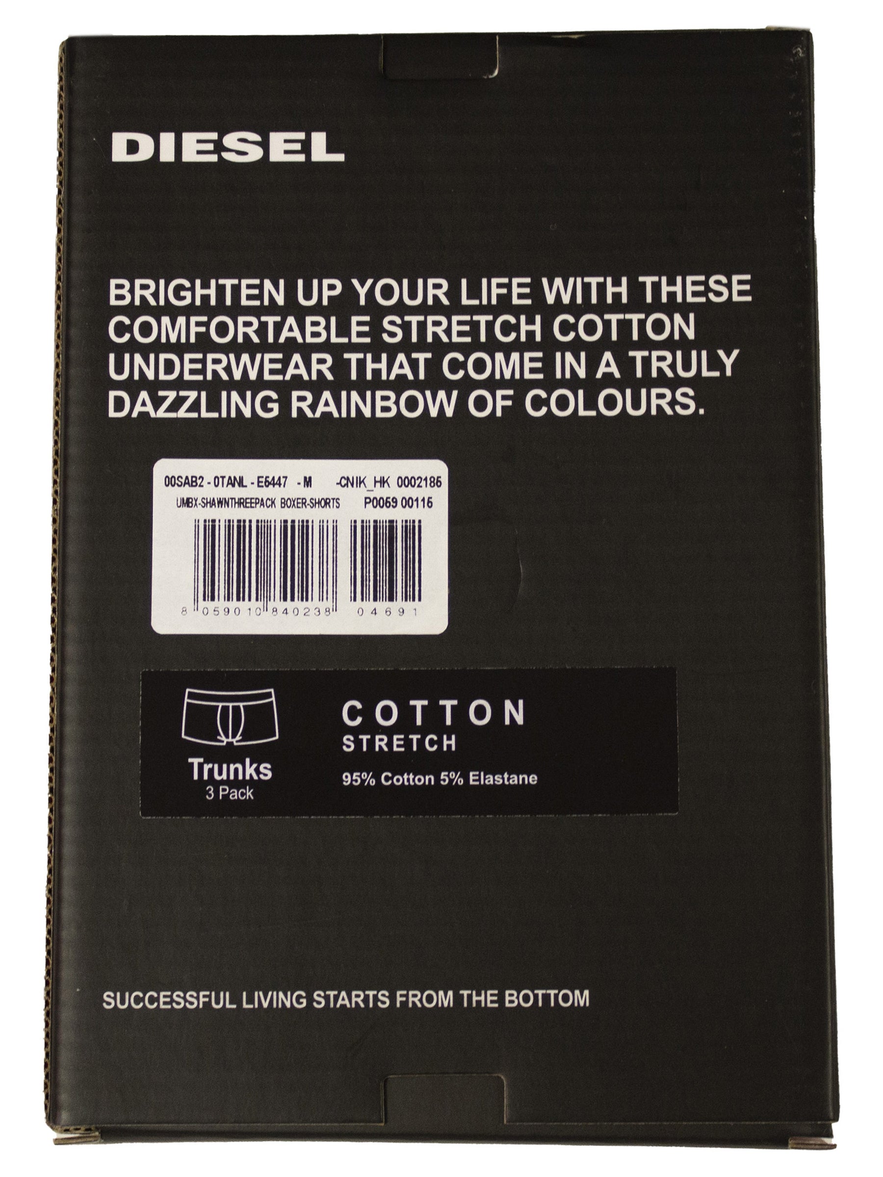 Diesel Mens Boxers 3 Pack RAWDENIM RAWDENIM