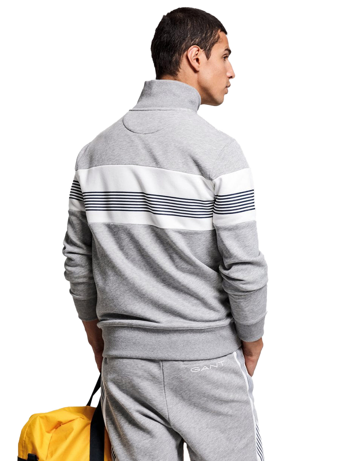 GANT_ZIPPER Gant | Mens Zip Through Sweatshirt GANT RAWDENIM
