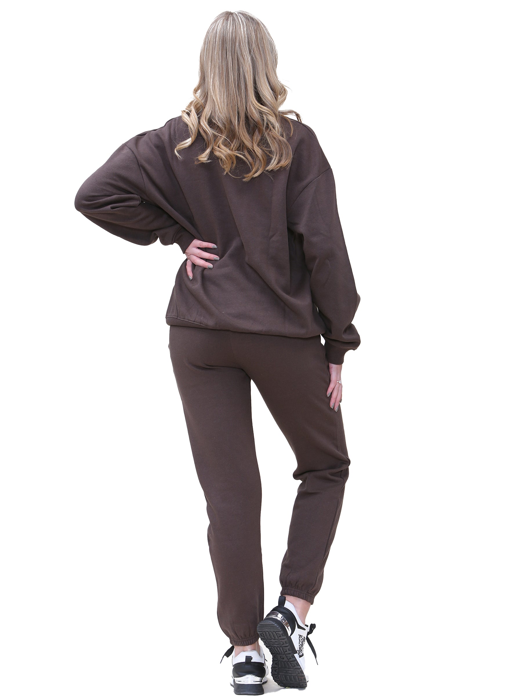 KZLSW132 & KZLJG136 Kruze | Womens Oversized Sweatshirt Tracksuit KRUZE RAWDENIM