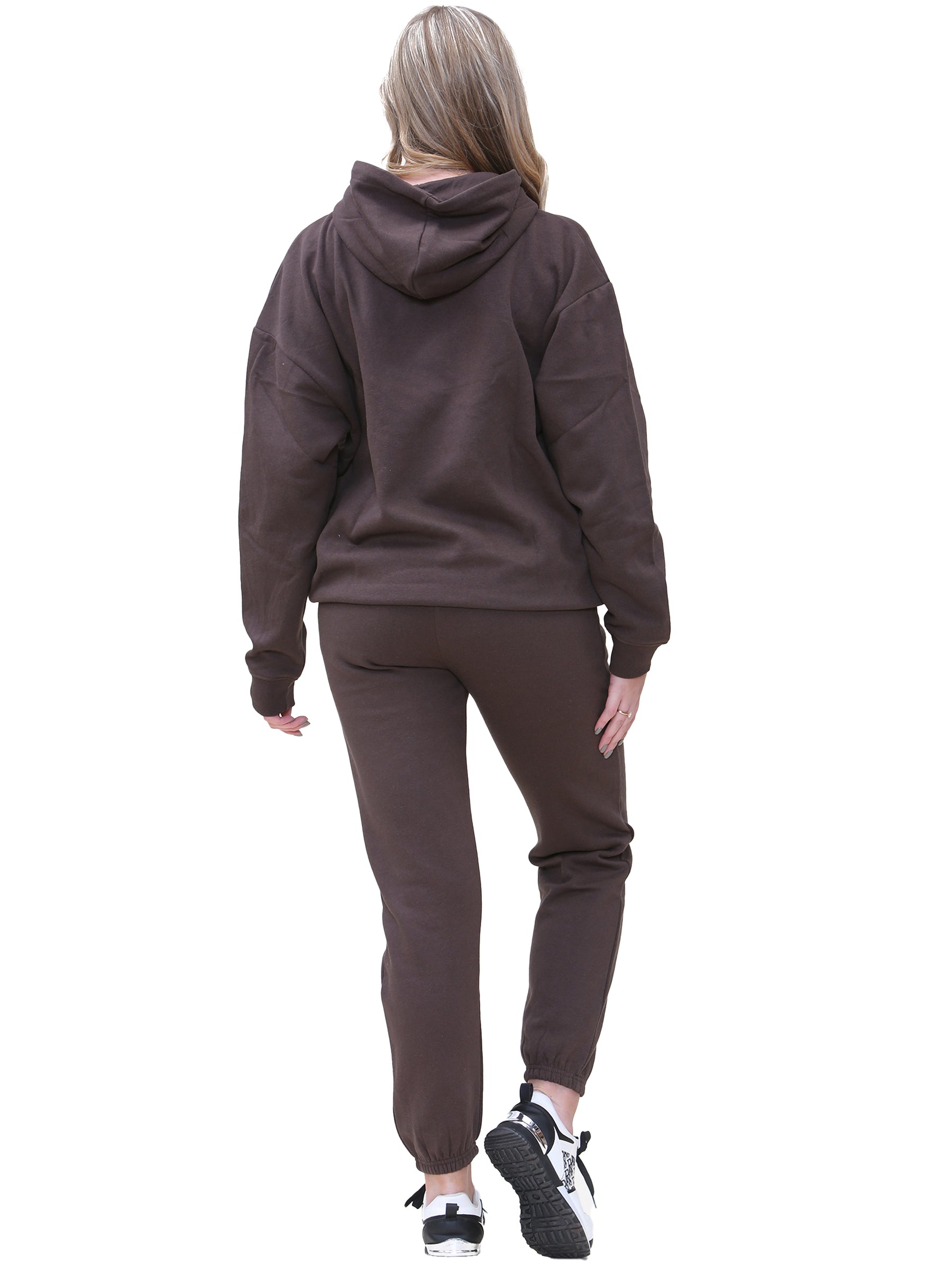 KZLHD130 & KZLJG136 Kruze | Womens Oversized Hooded Tracksuit KRUZE RAWDENIM