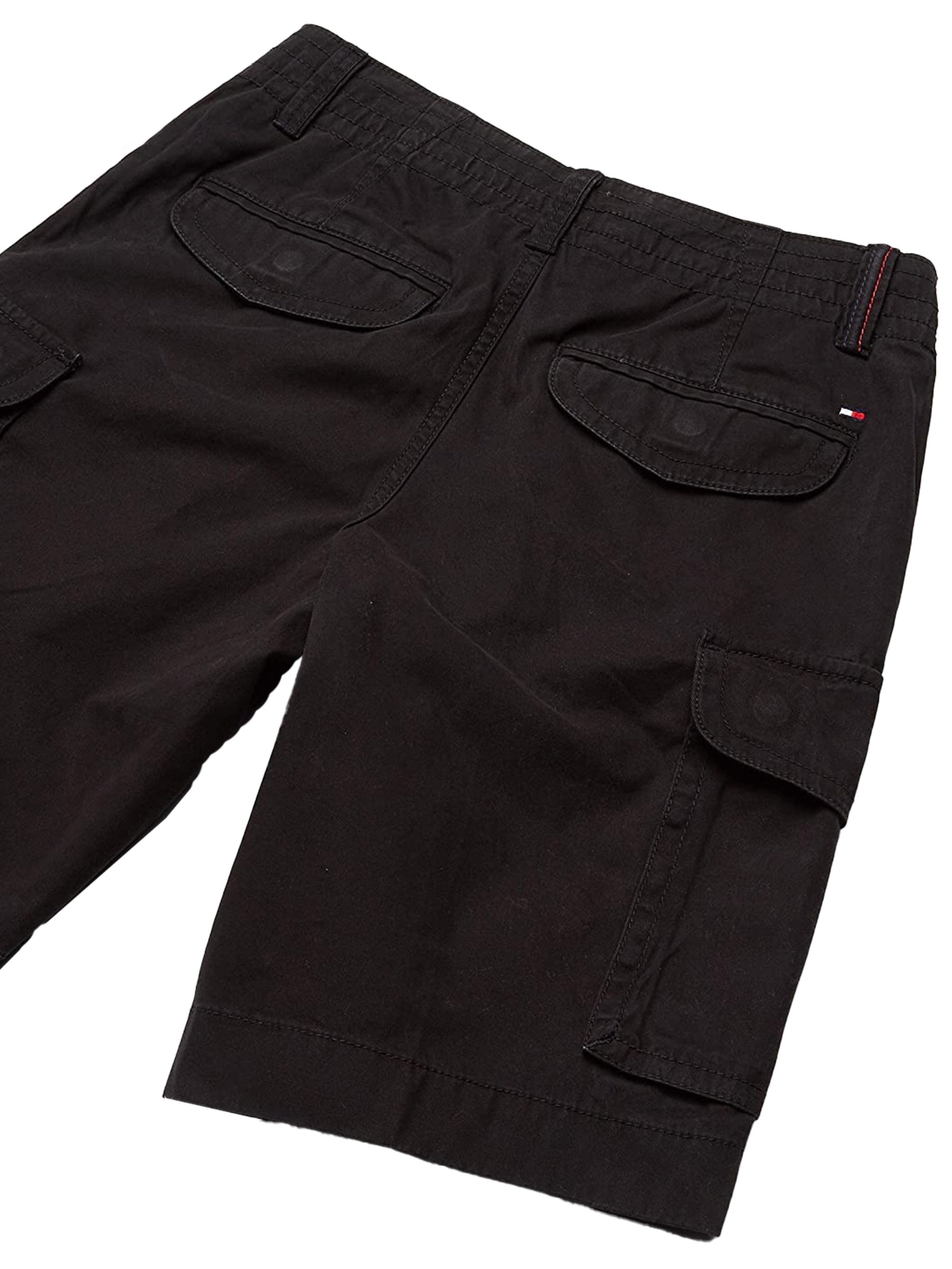 TH SHORTS CORE Tommy Hilfiger Mens Designer Summer Cargo Shorts TOMMY HILFIGER RAWDENIM
