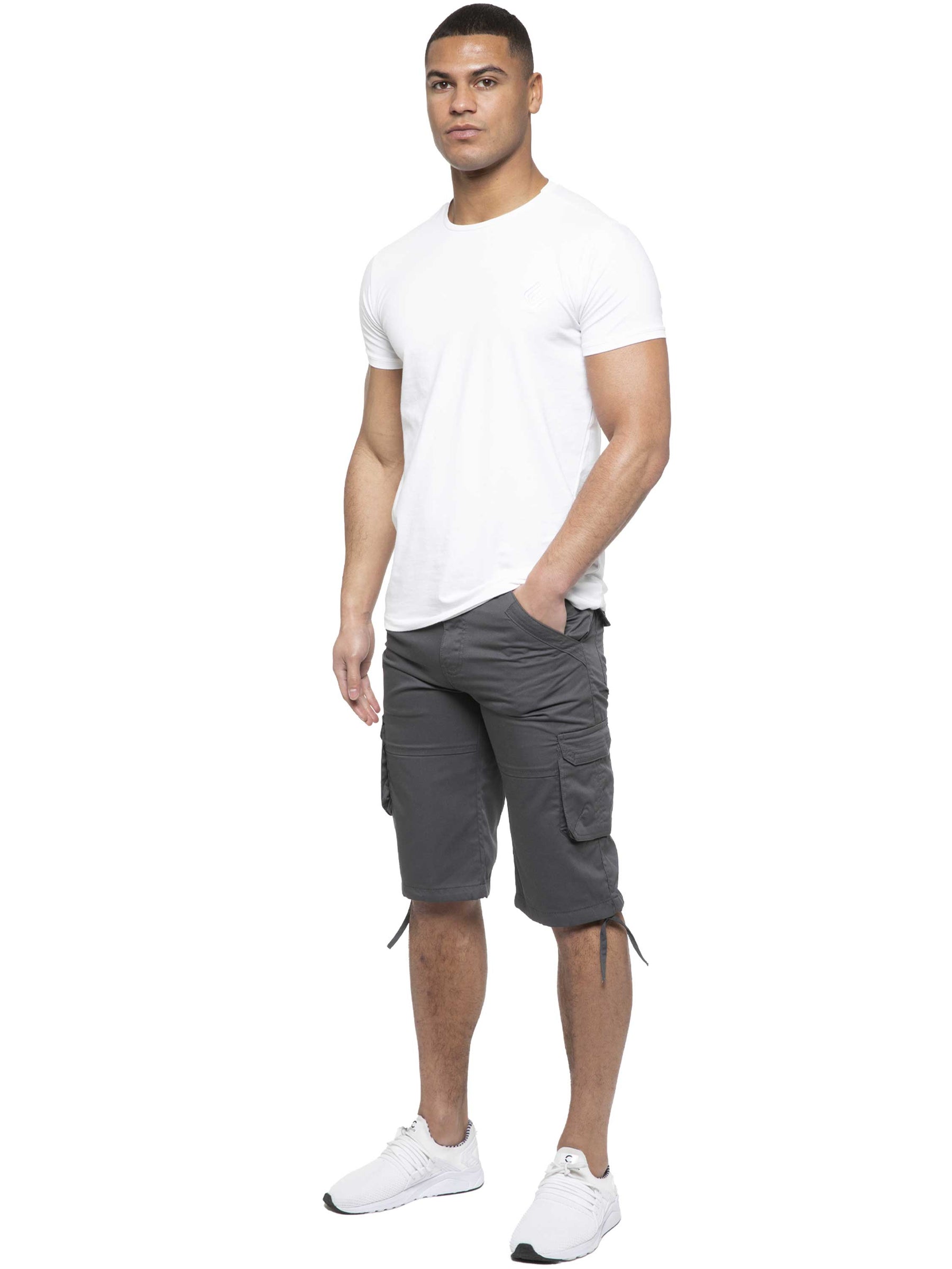EZS426 SHORTS Enzo | Mens Cargo Combat Shorts ENZO RAWDENIM