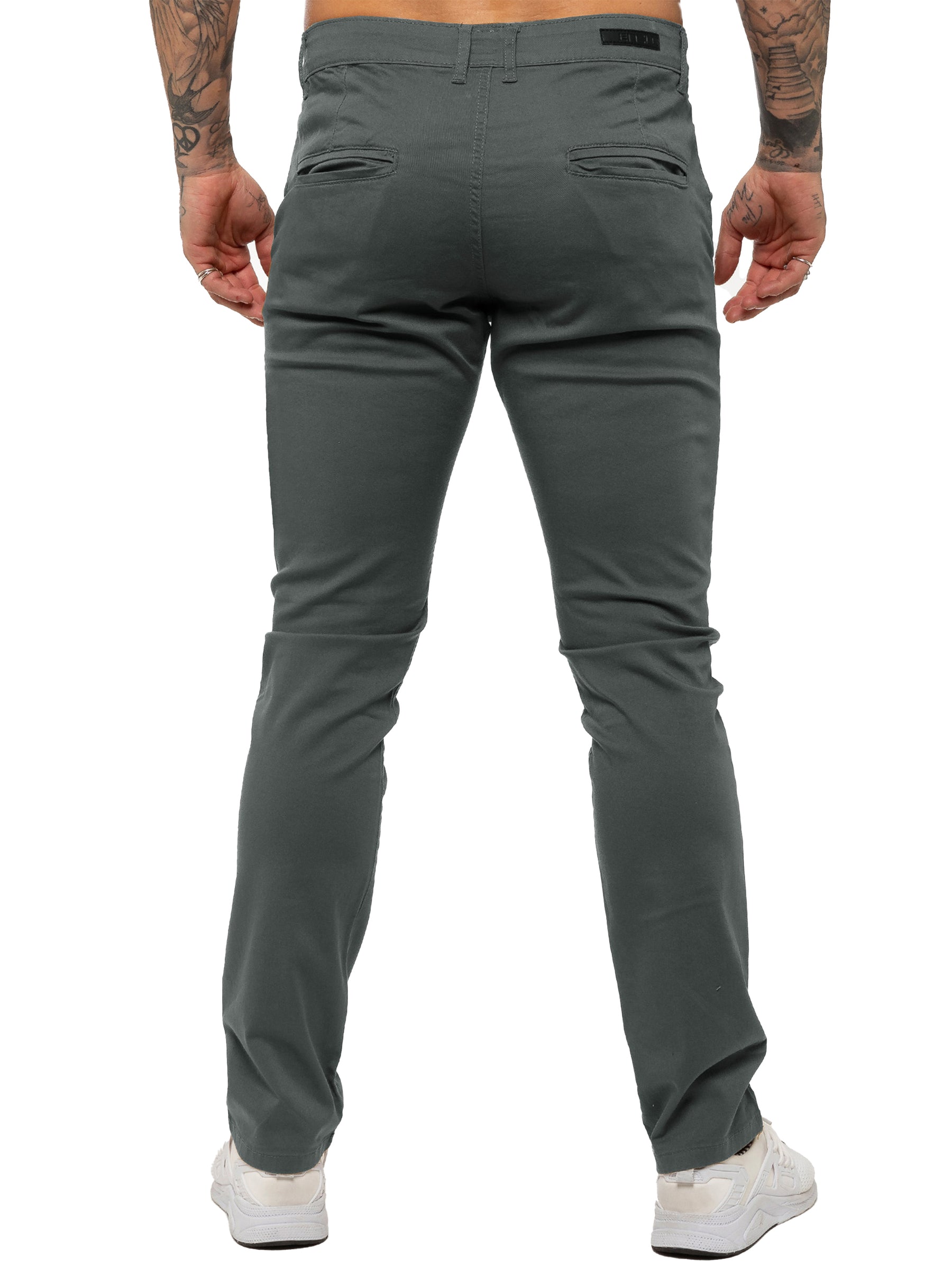 EZ348 Mens Chinos Slim Fit Stretch Jeans | Enzo Designer Menswear ENZO RAWDENIM