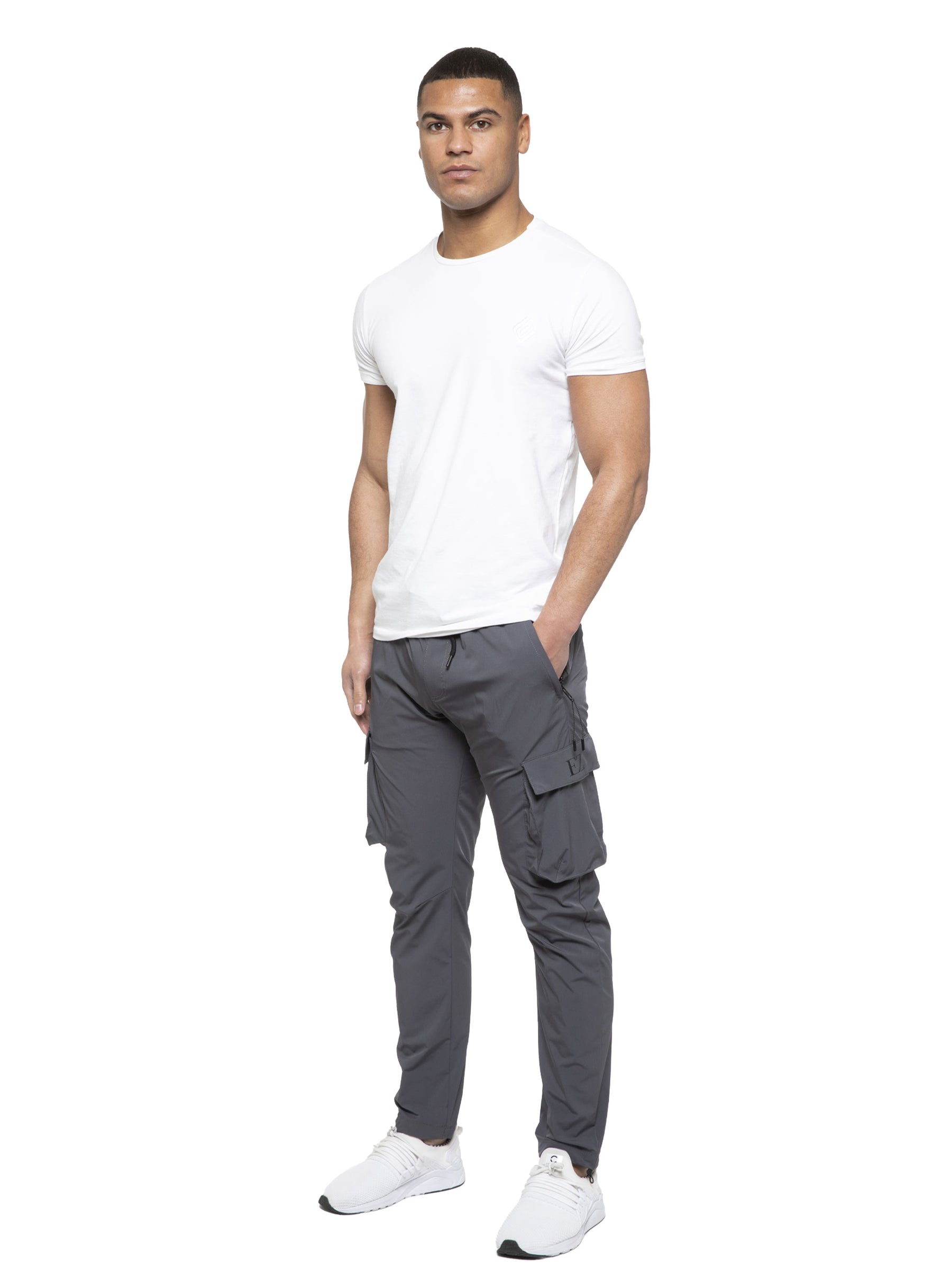 EZ428 Enzo | Mens Cargo Track Pants ENZO RAWDENIM