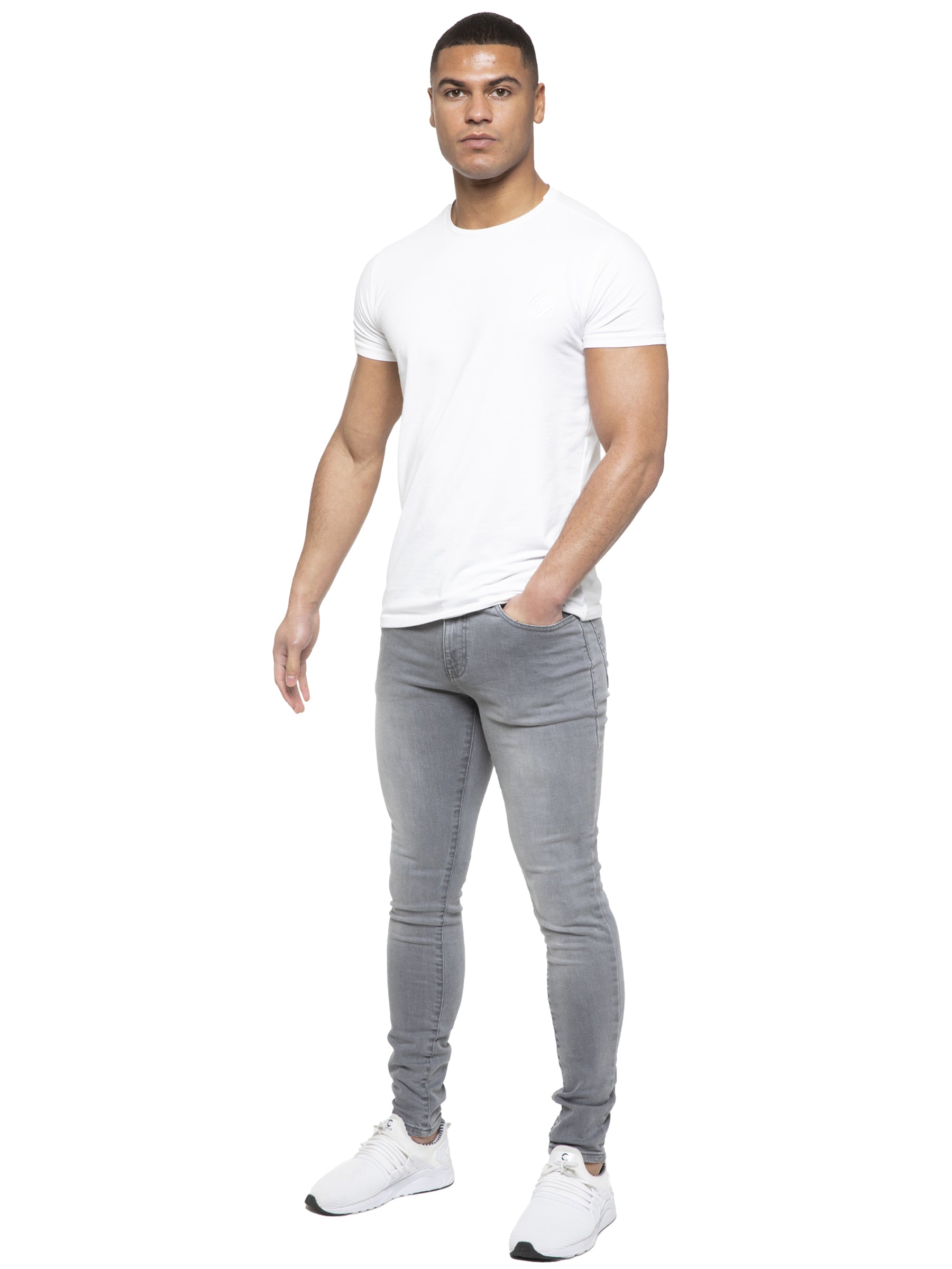 EM627 ETO | Mens Designer Slim Skinny Fit Stretch Jeans ETO RAWDENIM