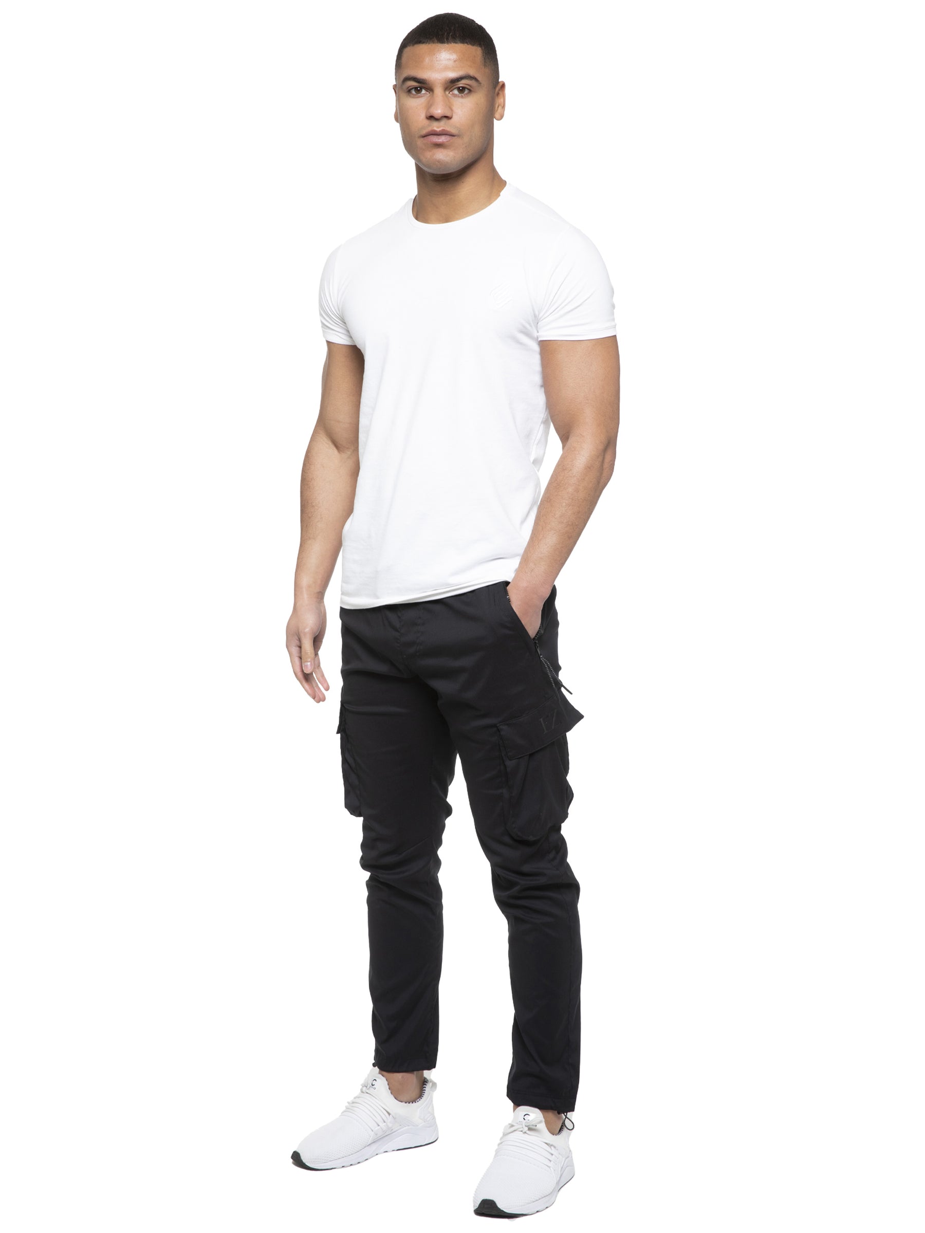 EZ428 Enzo | Mens Cargo Track Pants ENZO RAWDENIM